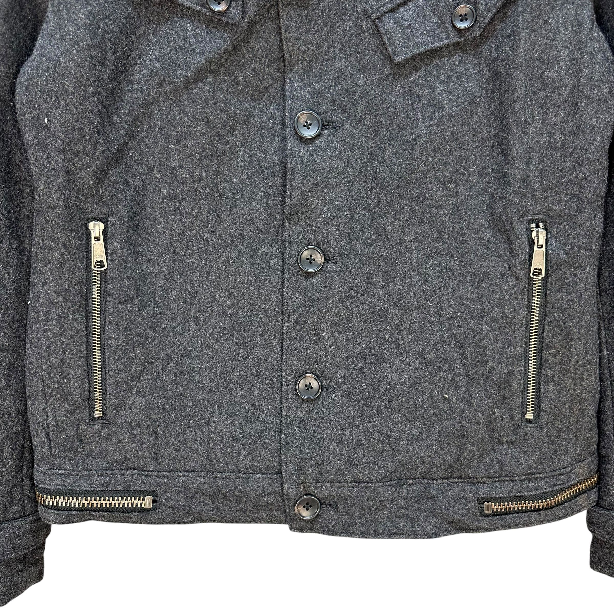 PPFM Vintage PPFM Avant Garde Wool Button Jacket #A70-1711 Size US L / EU 52-54 / 3 - 3 Thumbnail