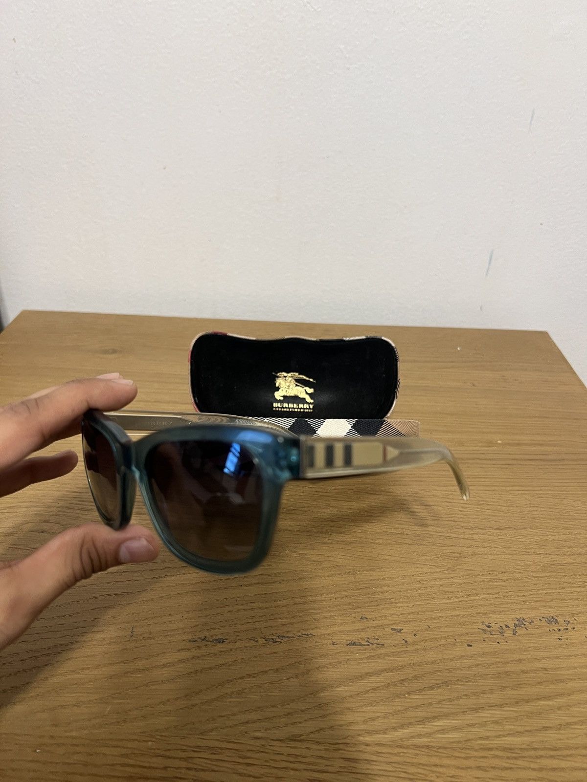 Burberry Burberry print sunglasses Size ONE SIZE - 1 Thumbnail