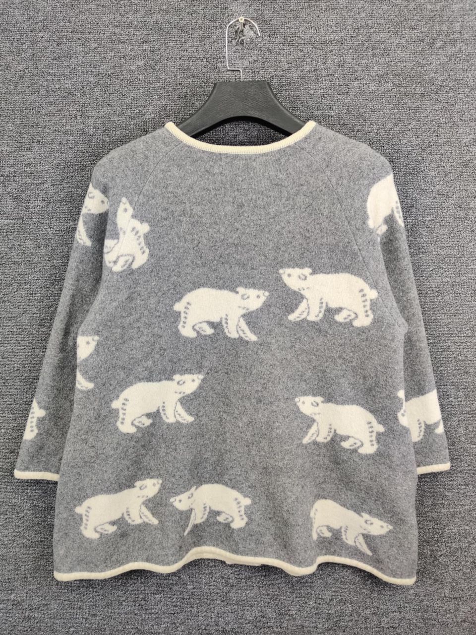 Courreges Courreges Paris Polar Bear Mohair Cardigan Button Ups Size US L / EU 52-54 / 3 - 4 Thumbnail