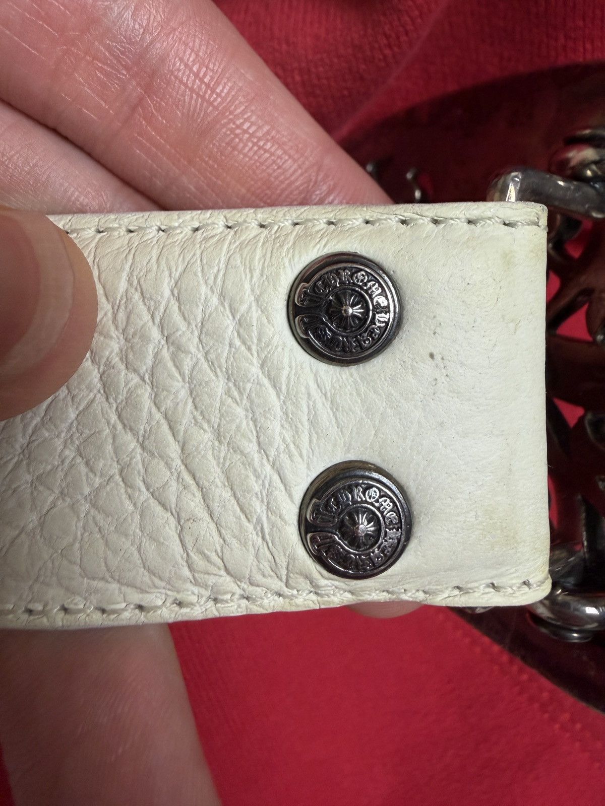 Chrome Hearts Chrome Hearts *XL* OVAL BELT & STRAP Size 36 - 11 Thumbnail
