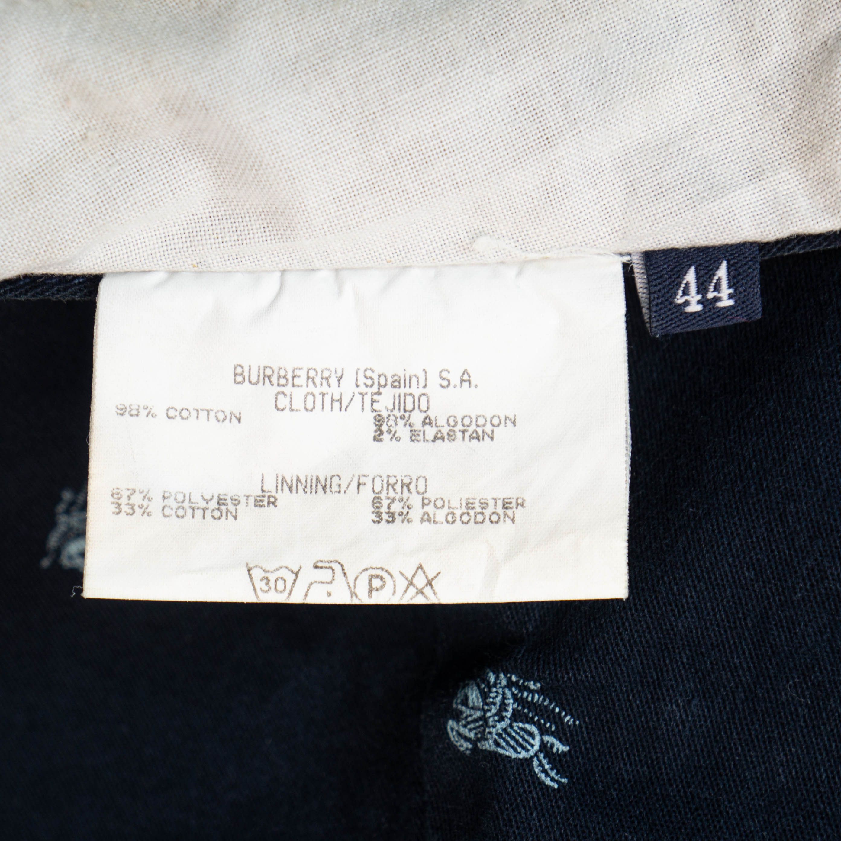 Burberry BURBERRY Monogram Pants Blue Vintage 00s Size 30" / US 8 / IT 44 - 10 Thumbnail