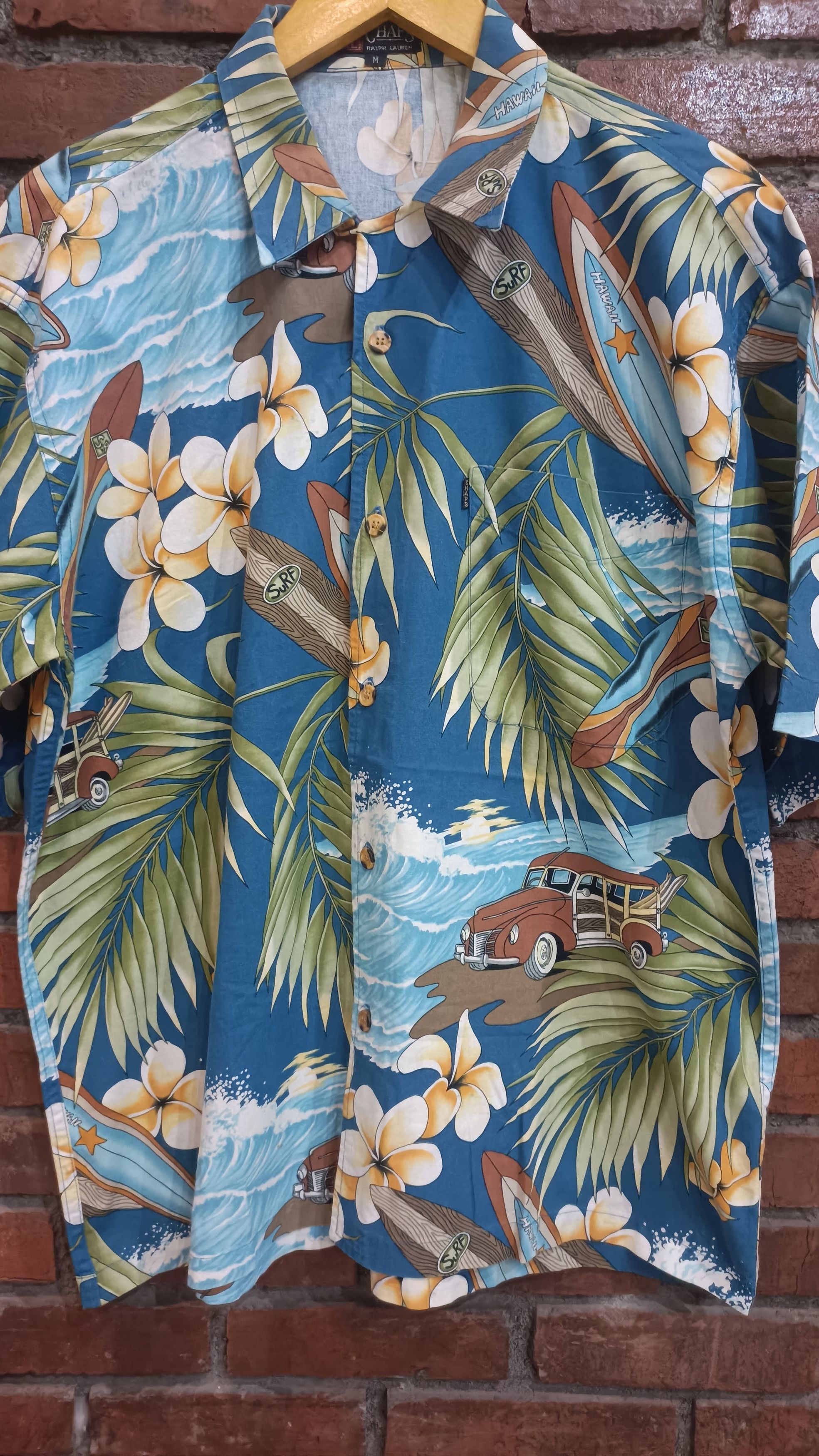 Chaps Ralph Lauren Vintage Chaps Ralph Lauren hawaiian shirt Size US M / EU 48-50 / 2 - 3 Thumbnail