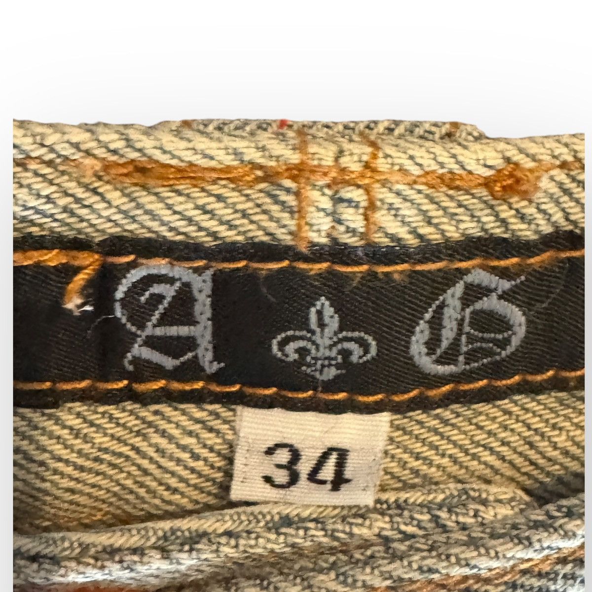 A&G Rock A&G Fleur Knee Flared Patchwork Denim Size US 34 / EU 50 - 7 Thumbnail