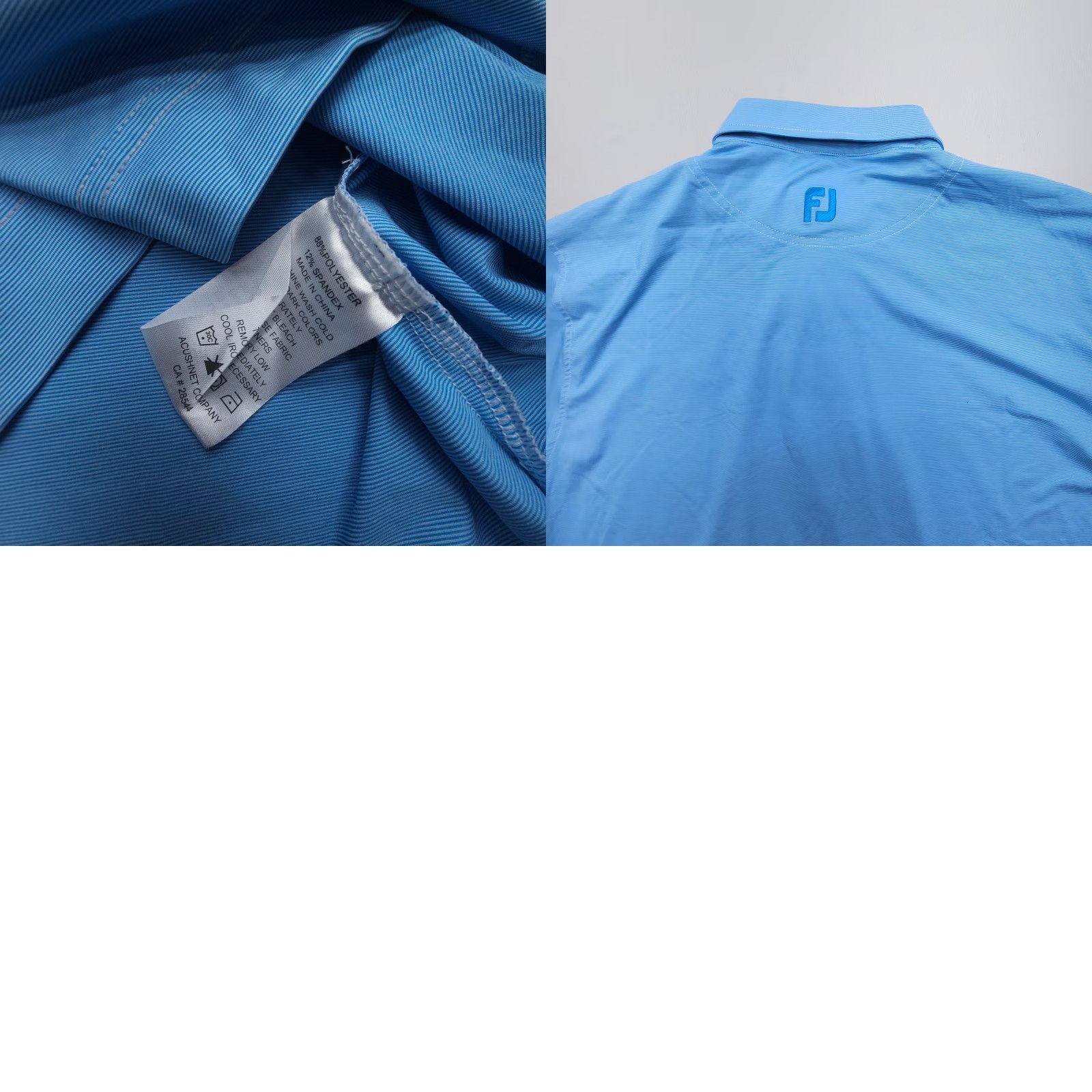 Footjoy FootJoy Polo Shirt Mens XL Blue Performance Stretch Golf Polo FootJoy Size US XL / EU 56 / 4 - 8 Thumbnail