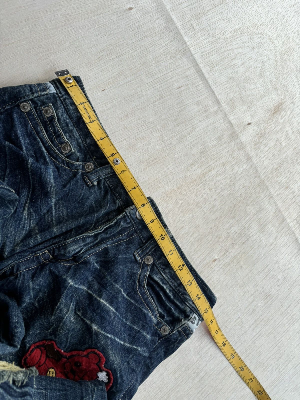 Hysteric Glamour × Japanese Brand Japanese Distressed Denim Ifsixwasnine Style Size US 30 / EU 46 - 12 Thumbnail