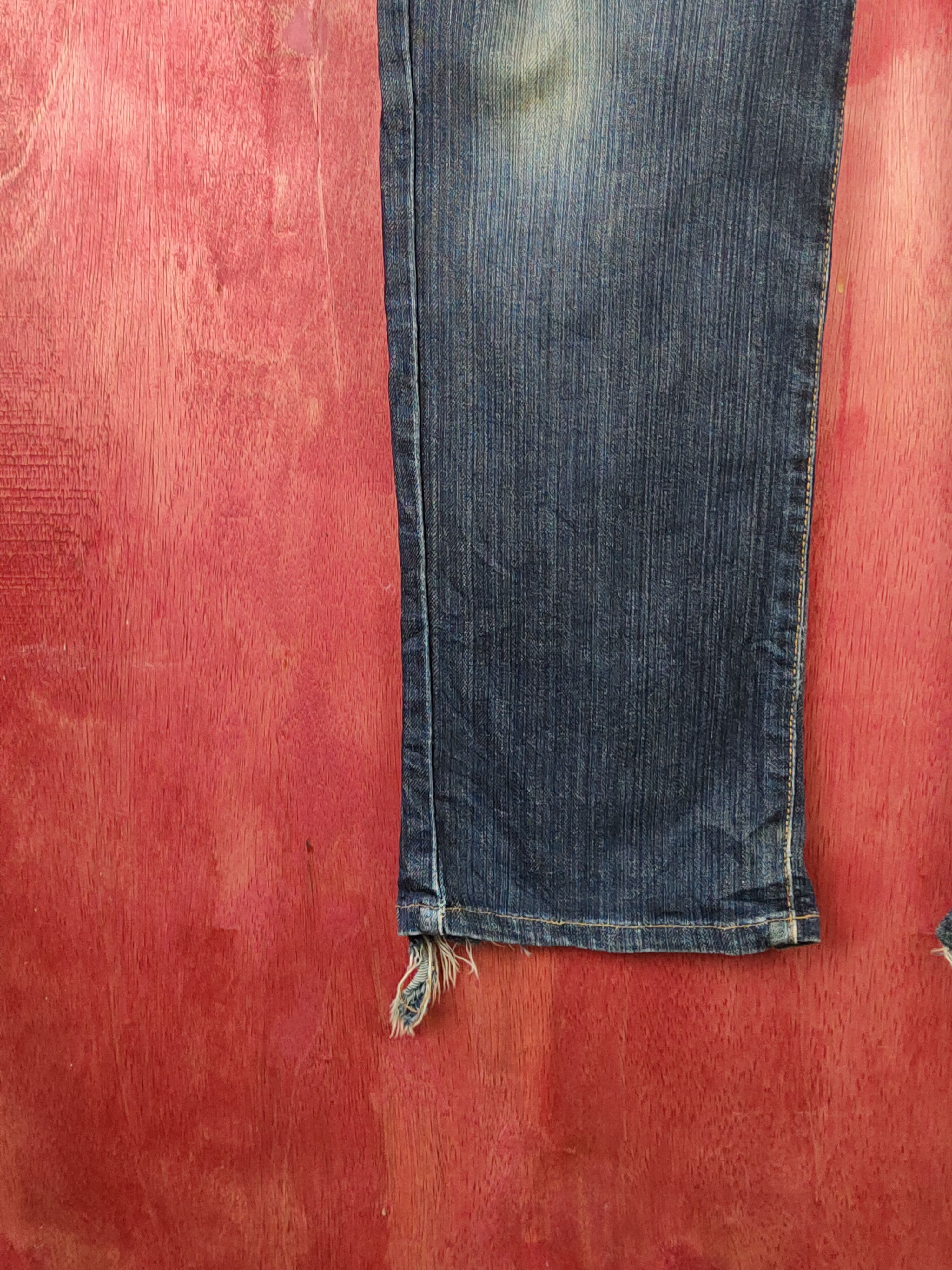 Edwin Edwin Dark Blue Faded Multipocket Denim #S1606 Size US 31 - 4 Thumbnail