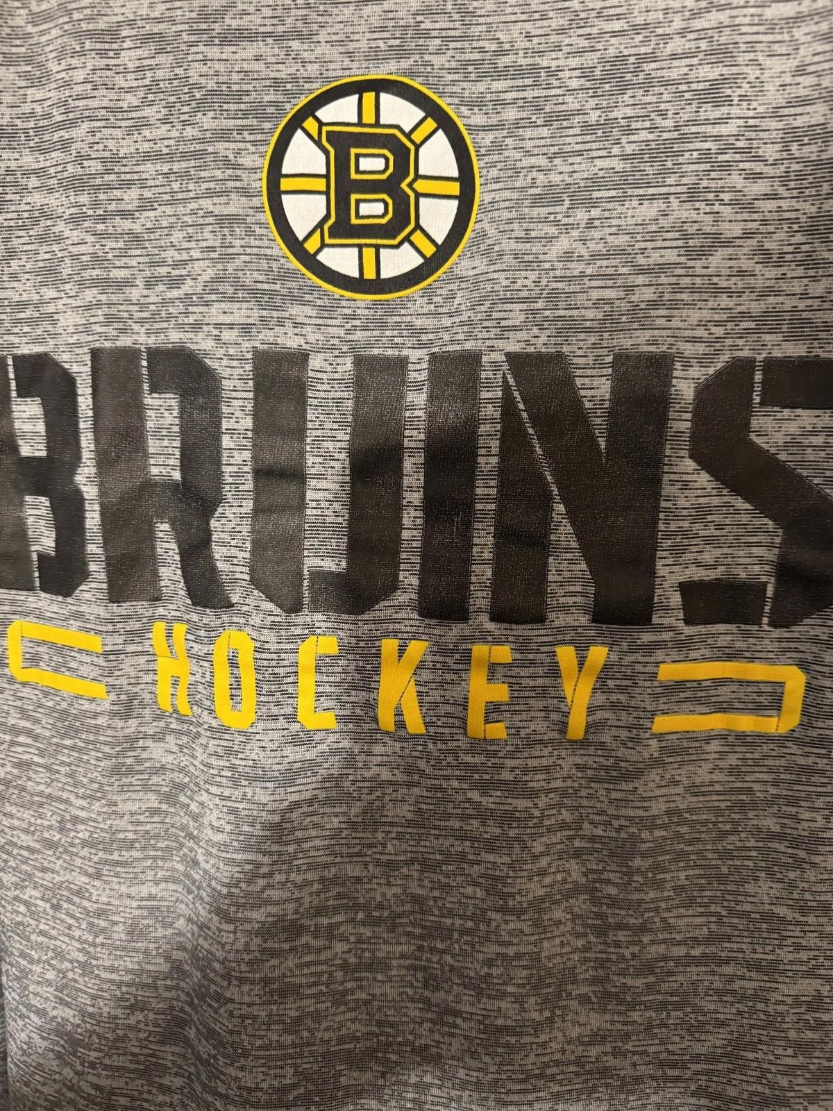 Other Boston Bruins Fanatics Long Sleeve Tee Men's Sz XXL Gray Size ONE SIZE - 3 Thumbnail