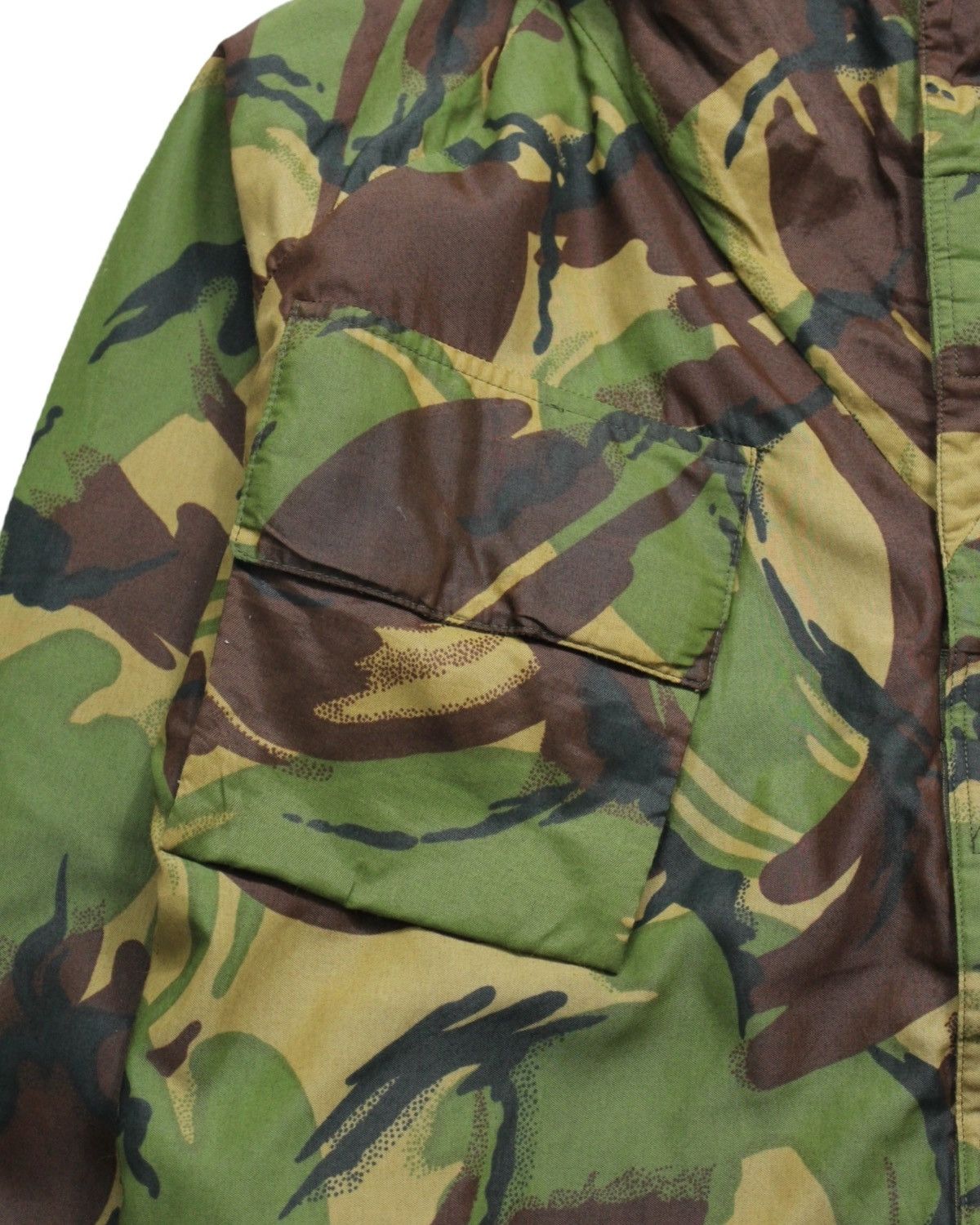 Vintage 1986 BRITISH ARMY SMOCK PROTECTIVE NBC JACKET Size US L / EU 52-54 / 3 - 6 Thumbnail