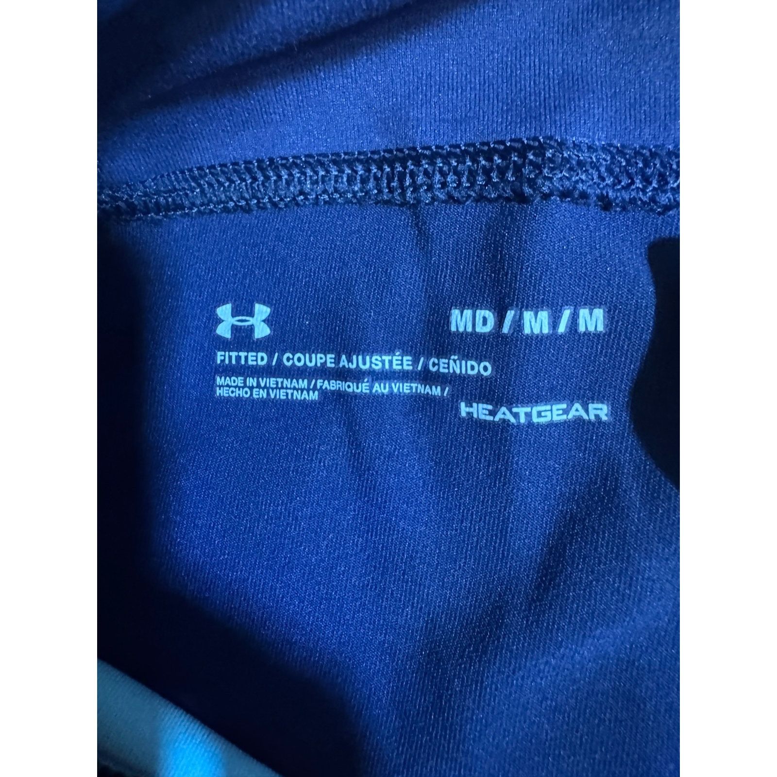 Under Armour Under Armour Fitted Heatgear Compression Cropped Leggings Size 29" - 3 Thumbnail