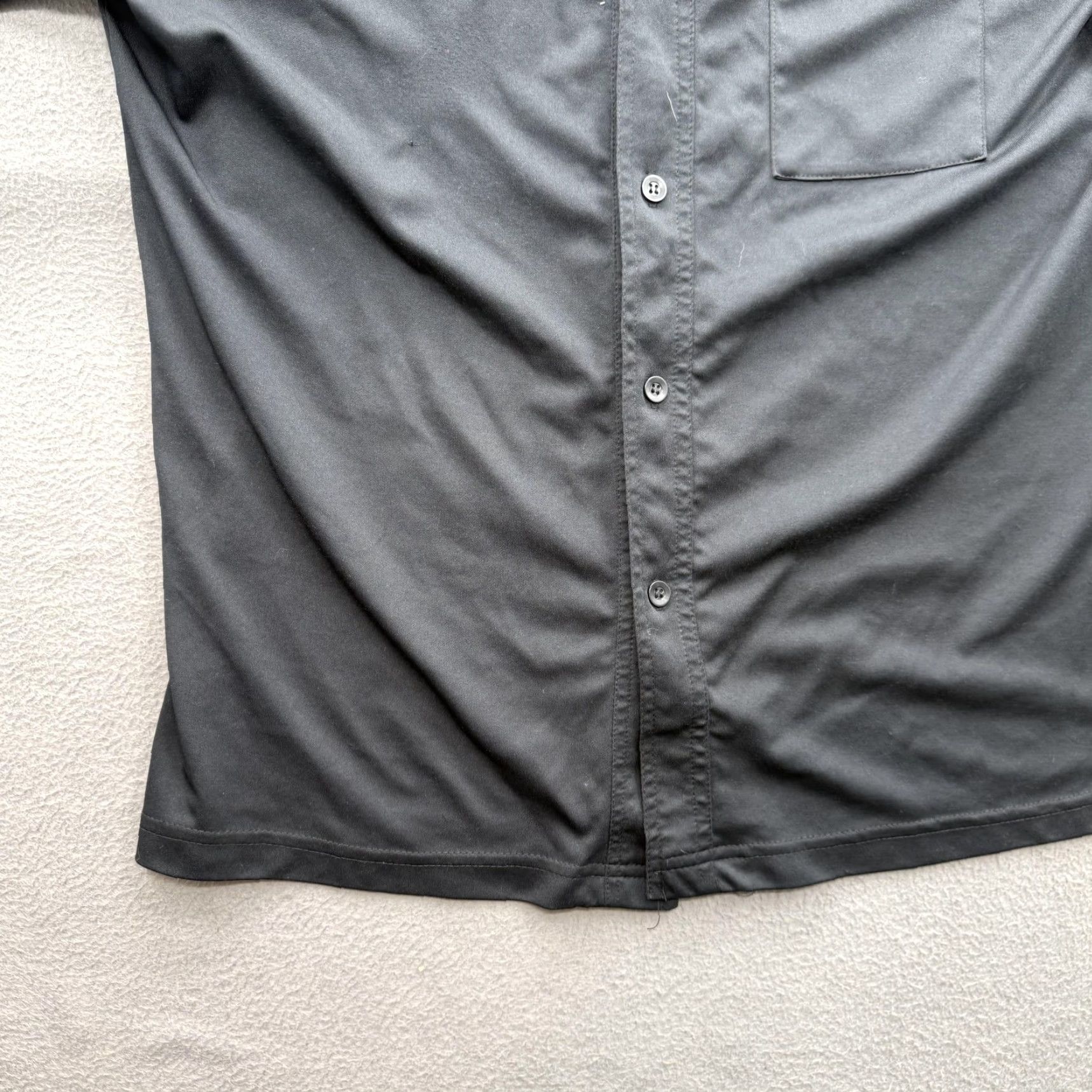 Vintage VINTAGE Kikwear Shirt Mens Large Black Flame Embroidered Short Sleeve USA Size US L / EU 52-54 / 3 - 6 Thumbnail