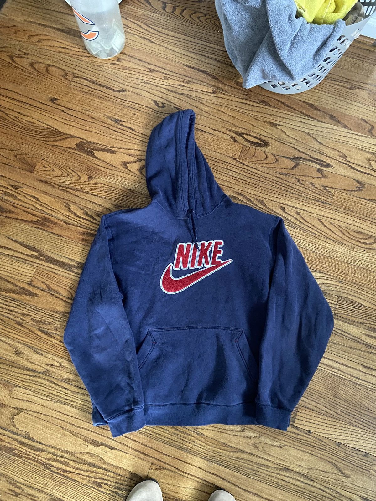 Nike Vintage nike hoodie Size US XL / EU 56 / 4 - 1 Thumbnail