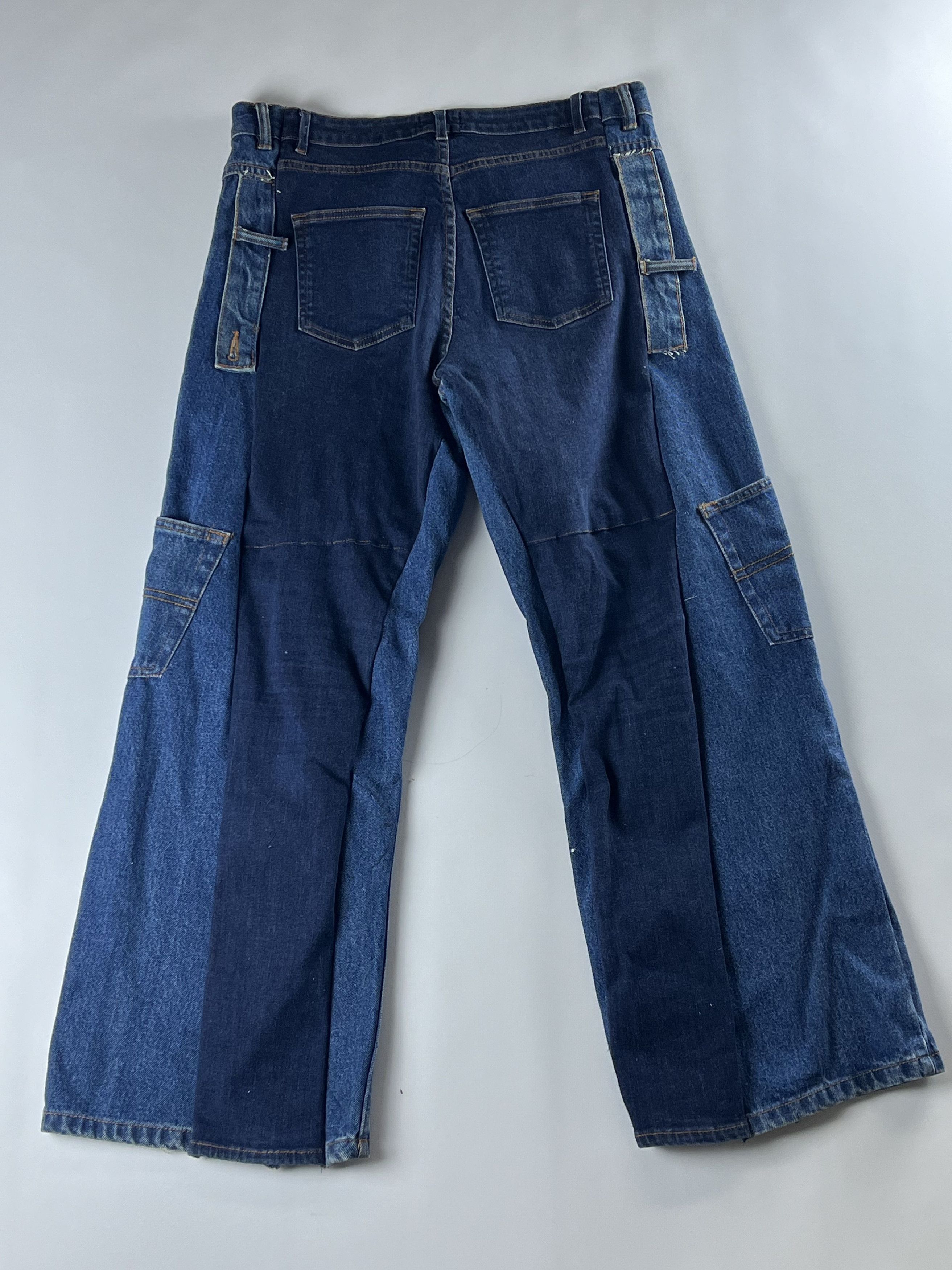 Acne Studios × Vintage Rare! ACNE STUDIOS BAGGY REWORKED JEAN Size US 33 - 9 Thumbnail