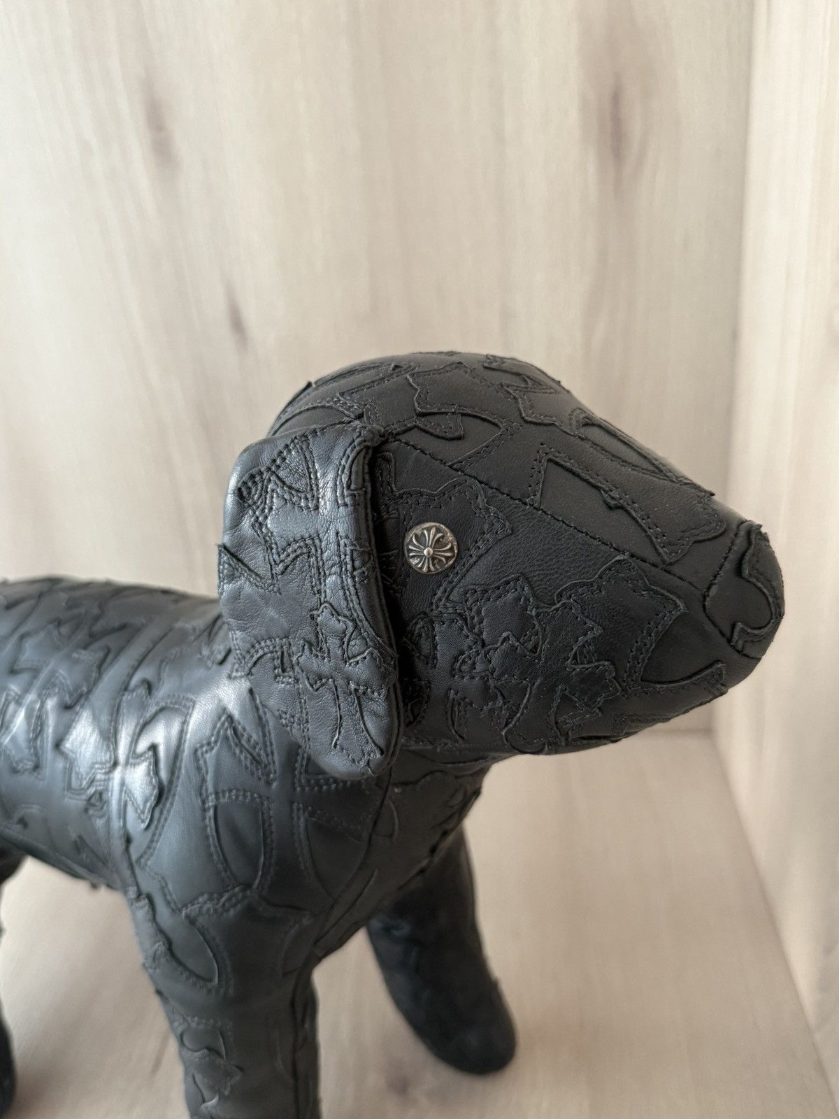 Chrome Hearts Chrome Hearts Full Cross Patched Black Puppy 🐶 Size ONE SIZE - 3 Thumbnail