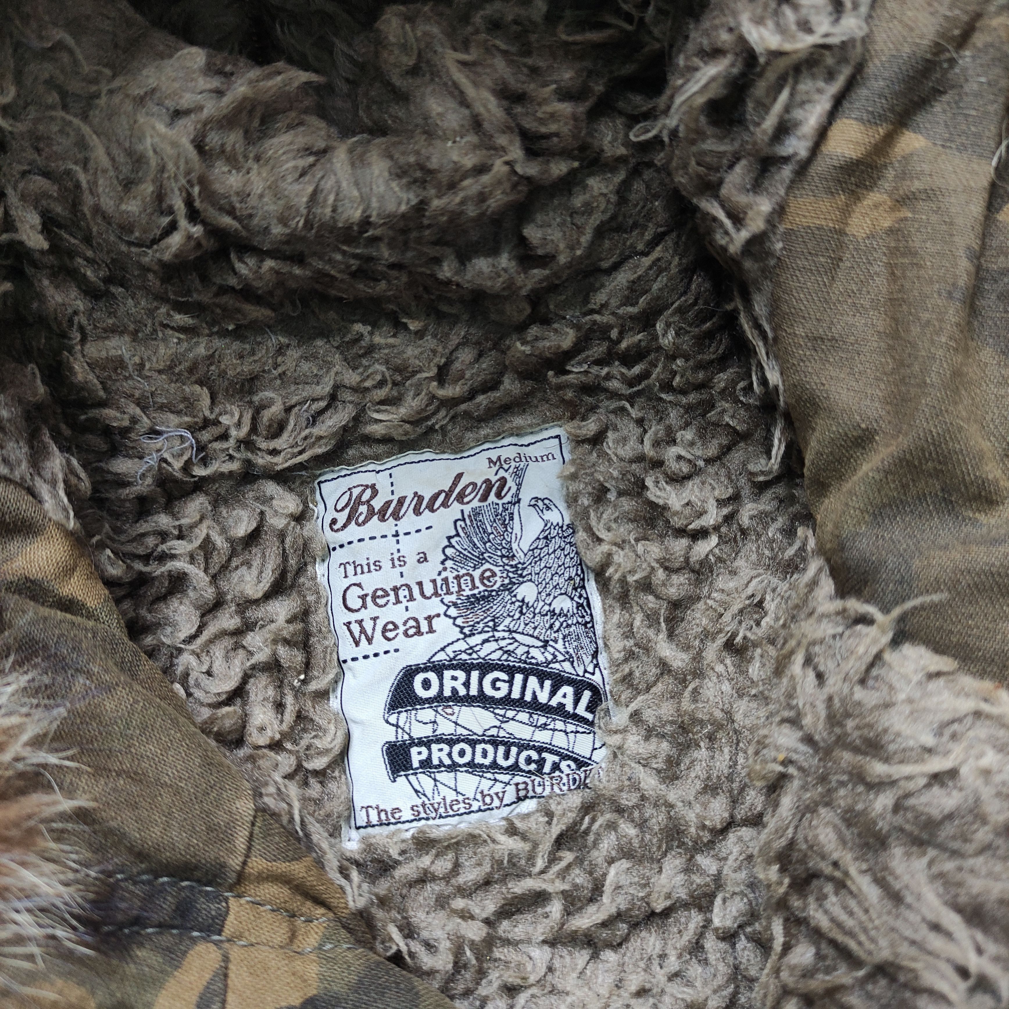 If Six Was Nine Burden Camo Military Fur Jacket Japanese Brand Size US M / EU 48-50 / 2 - 10 Thumbnail