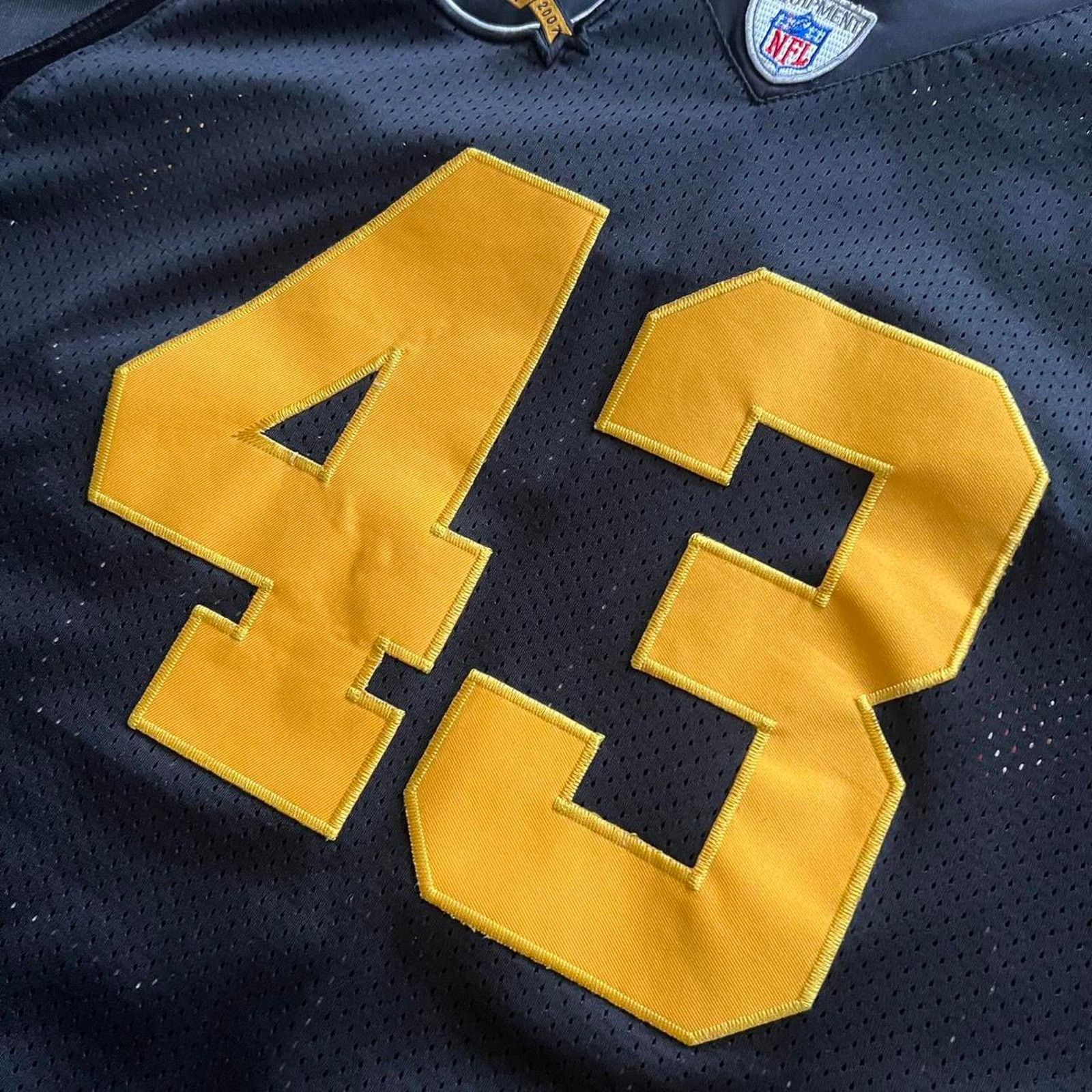 Reebok Troy Polamalu Pittsburgh Steelers Jersey | 75th Patch | 52 Size US XL / EU 56 / 4 - 11 Thumbnail