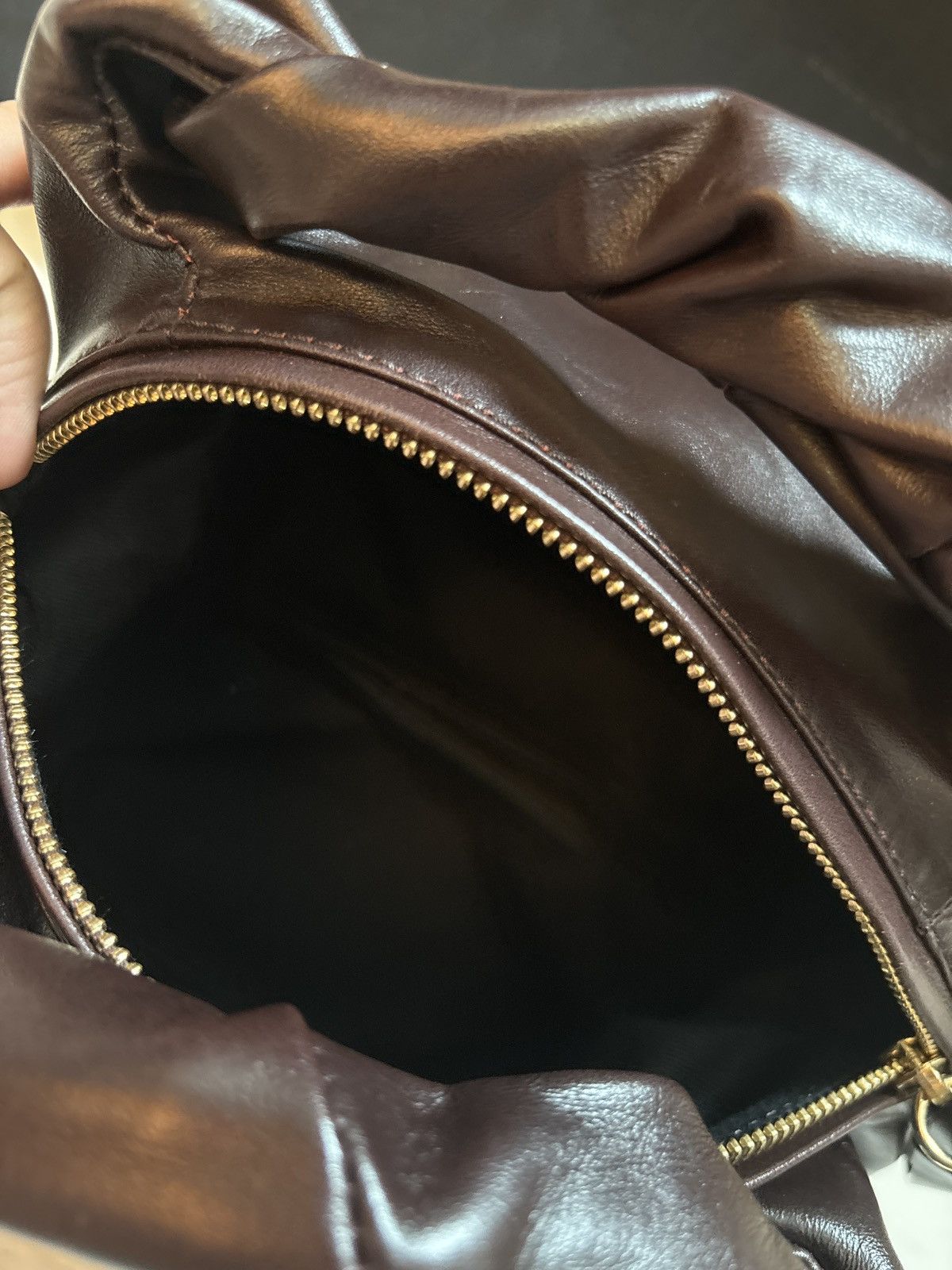 Dries Van Noten Dries Van Noten Burgundy Twisted Bag Size ONE SIZE - 3 Thumbnail