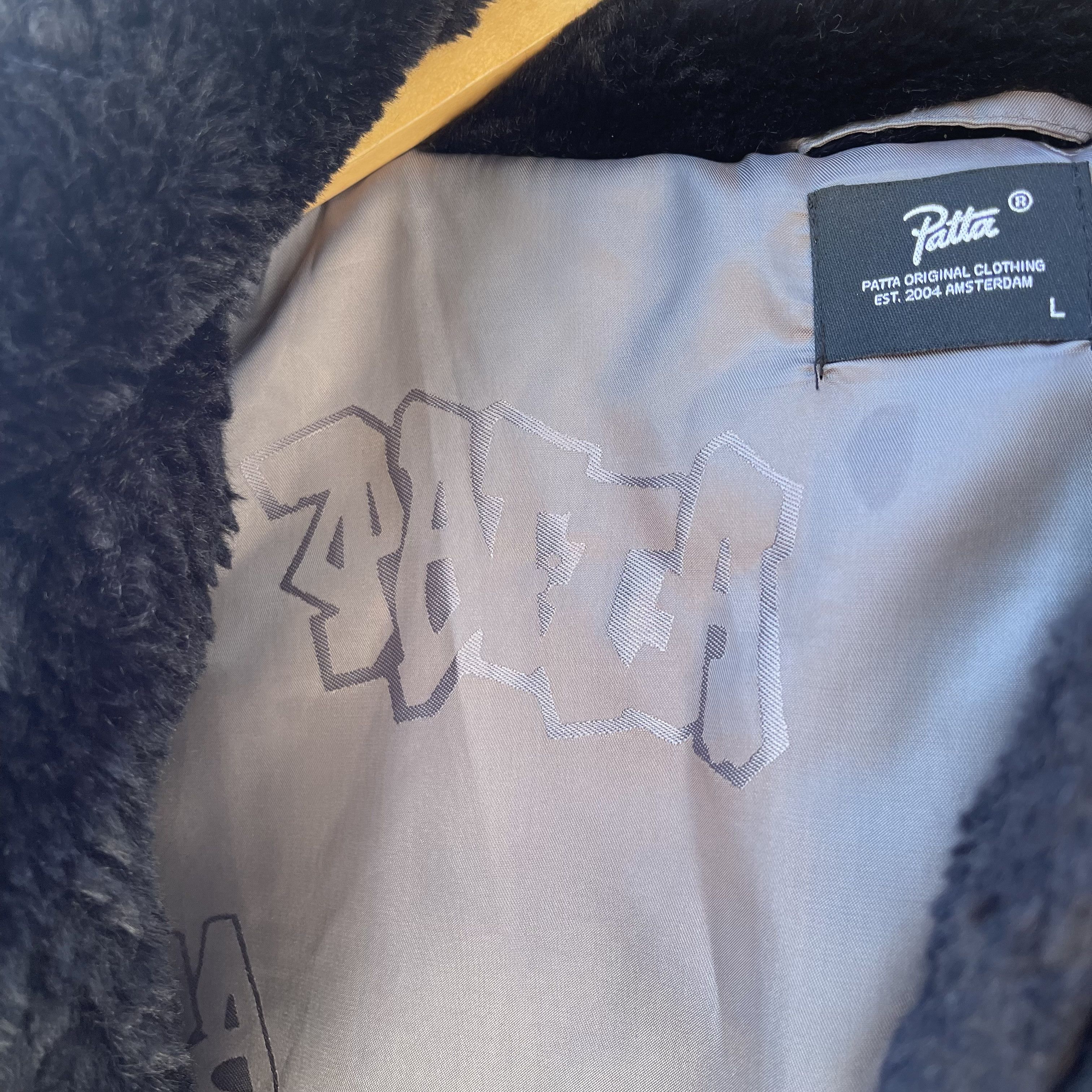 Patta Patta Faux Fur Jacket Size US L / EU 52-54 / 3 - 4 Thumbnail
