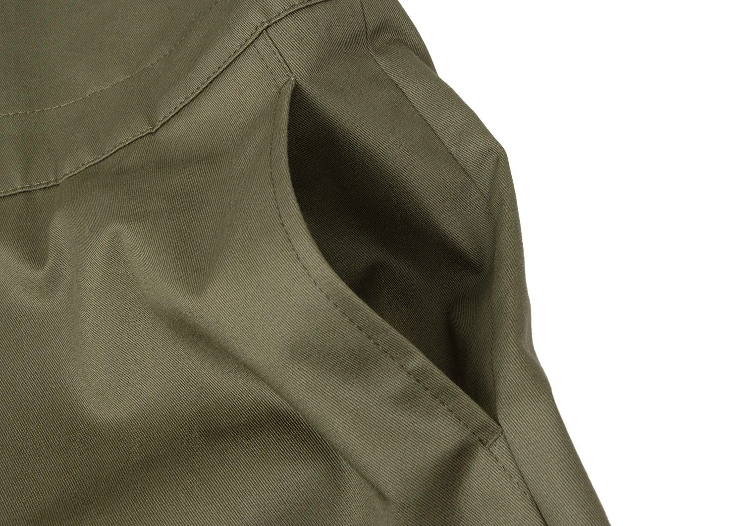 Comme des Garcons Homme Plus Cotton Short Overalls in Khaki Size L Size US 38 / EU 54 - 7 Thumbnail