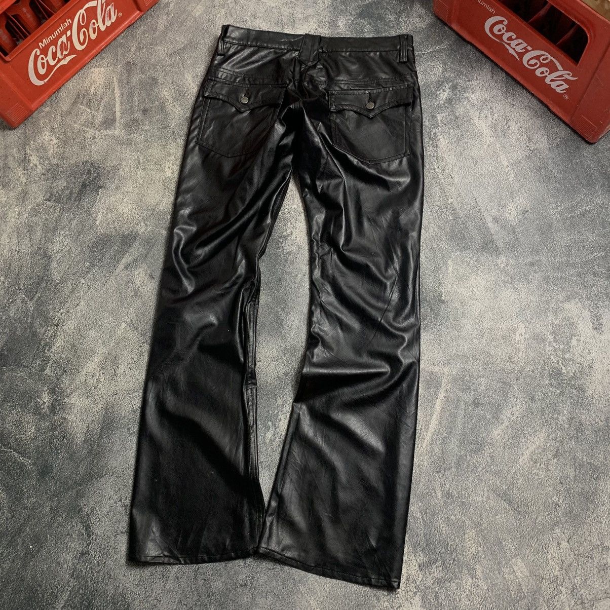 Japanese Brand Root Three Leather But Cut pants Size US 32 / EU 48 - 9 Thumbnail