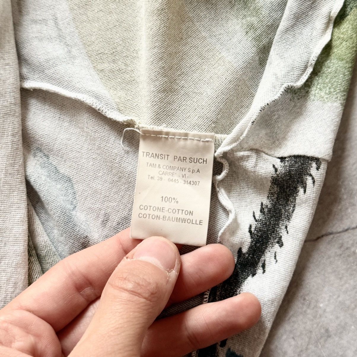 Transit Vintage Transit Par Such Print Abstract T-Shirt Tee Size L / US 10 / IT 46 - 8 Thumbnail