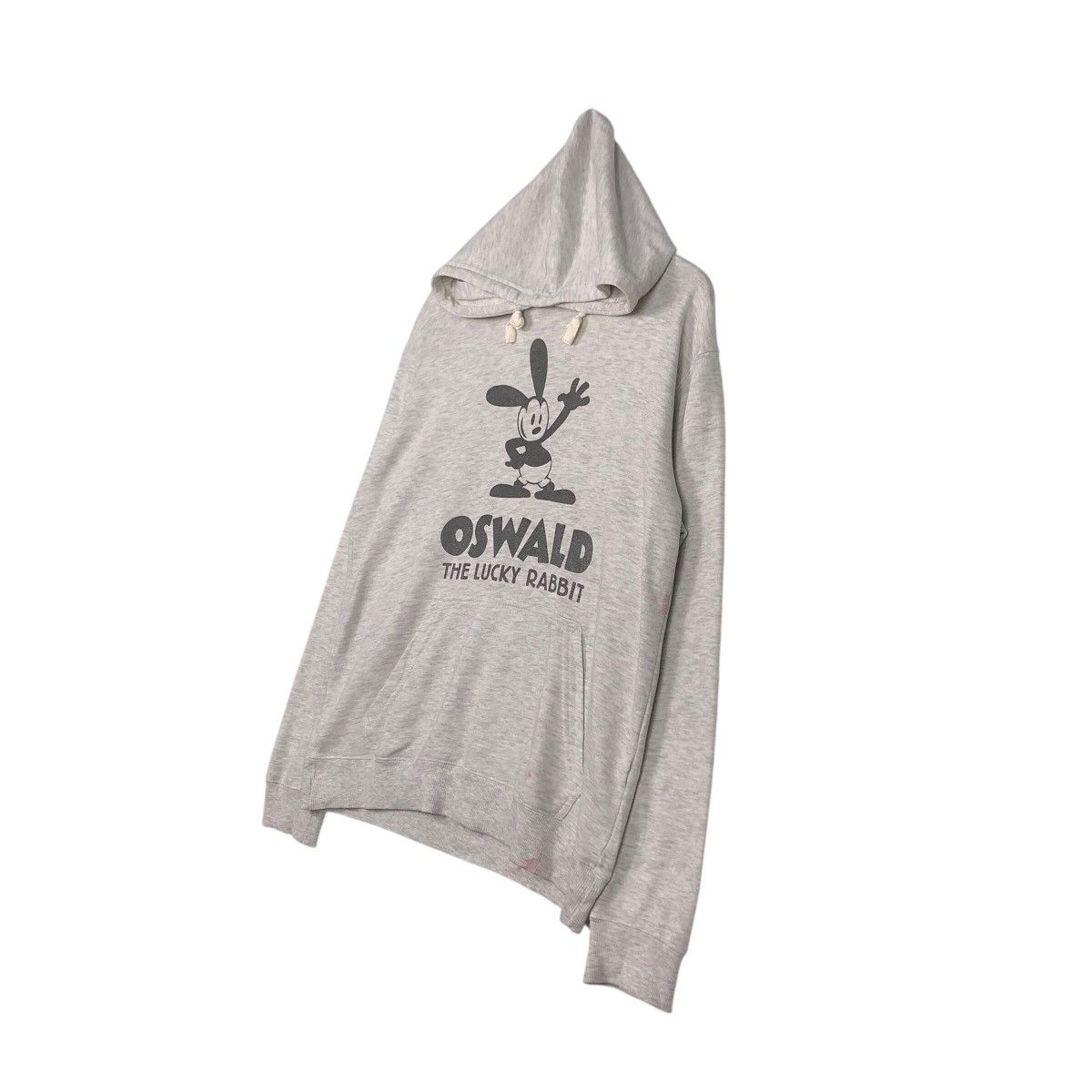 Disney 📌Vintage Hoodie Pull Over Oswald The Lucky Rabbit Big Logo Size US L / EU 52-54 / 3 - 3 Thumbnail