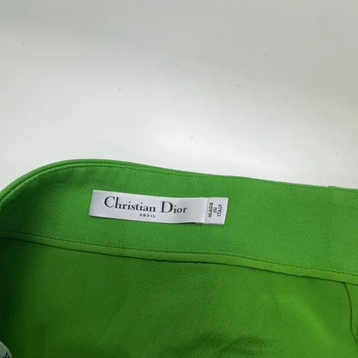 Dior Dior Casual Fashion Green Mini Skirt Size 35" - 6 Thumbnail