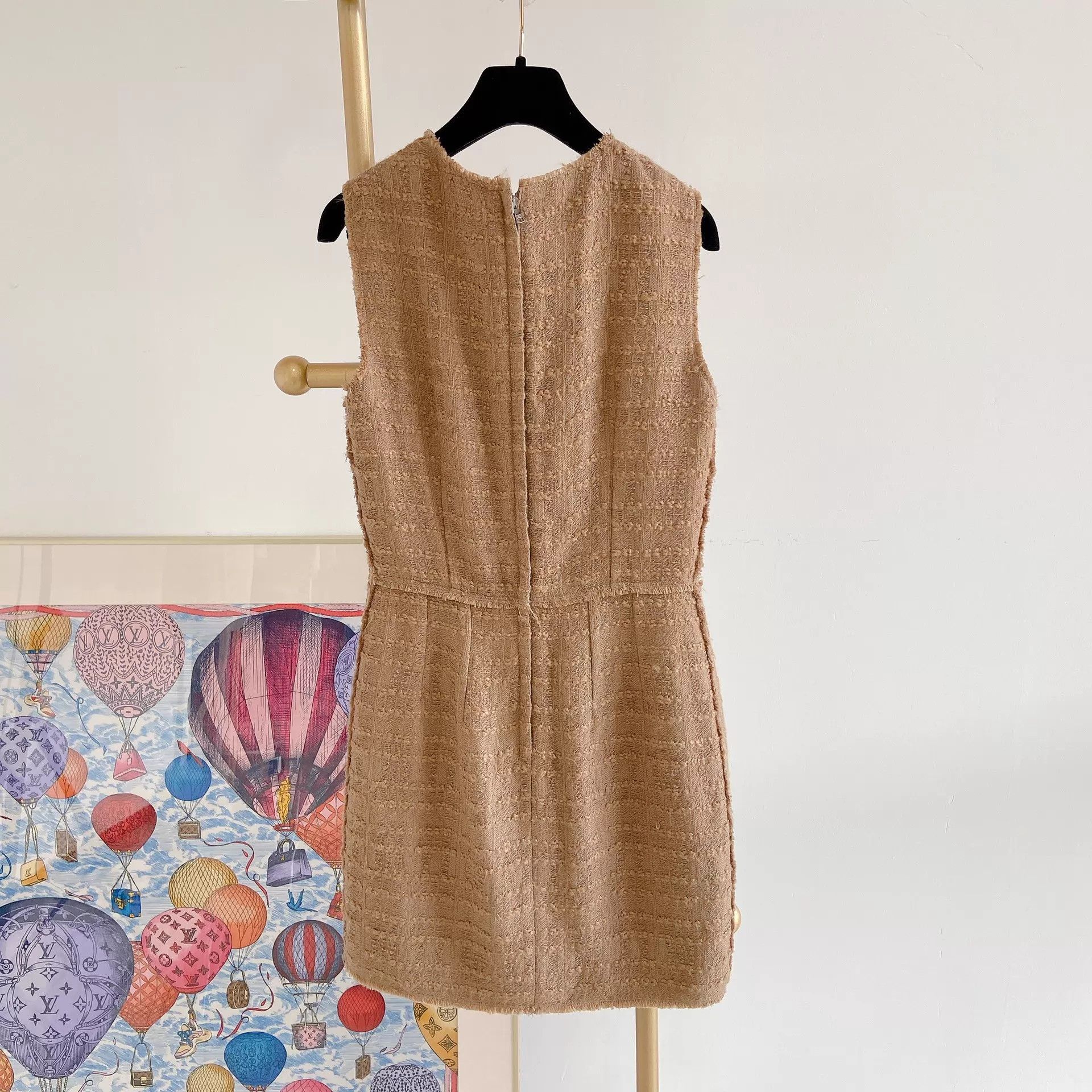 Dolce & Gabbana DG brown woven dress 40 Size S / US 4 / IT 40 - 2 Thumbnail