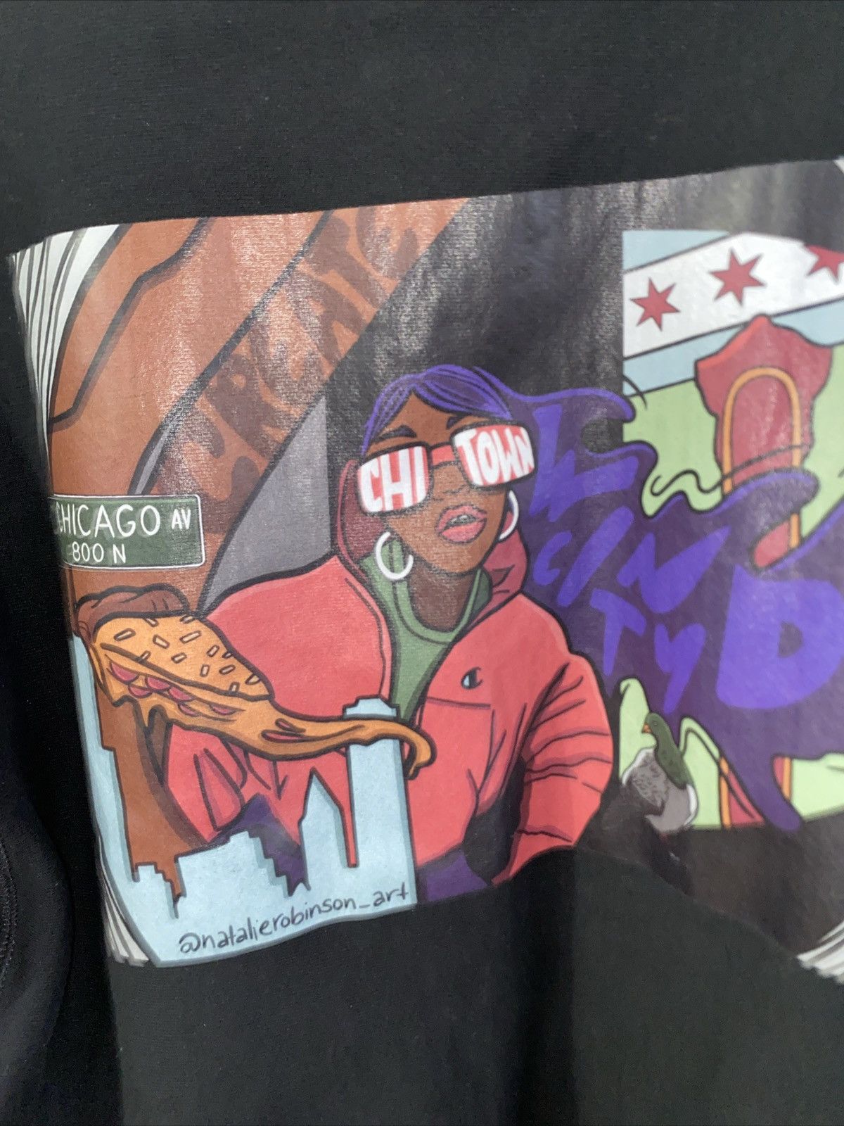 Champion Chicago champion hoody size large Size US L / EU 52-54 / 3 - 3 Thumbnail
