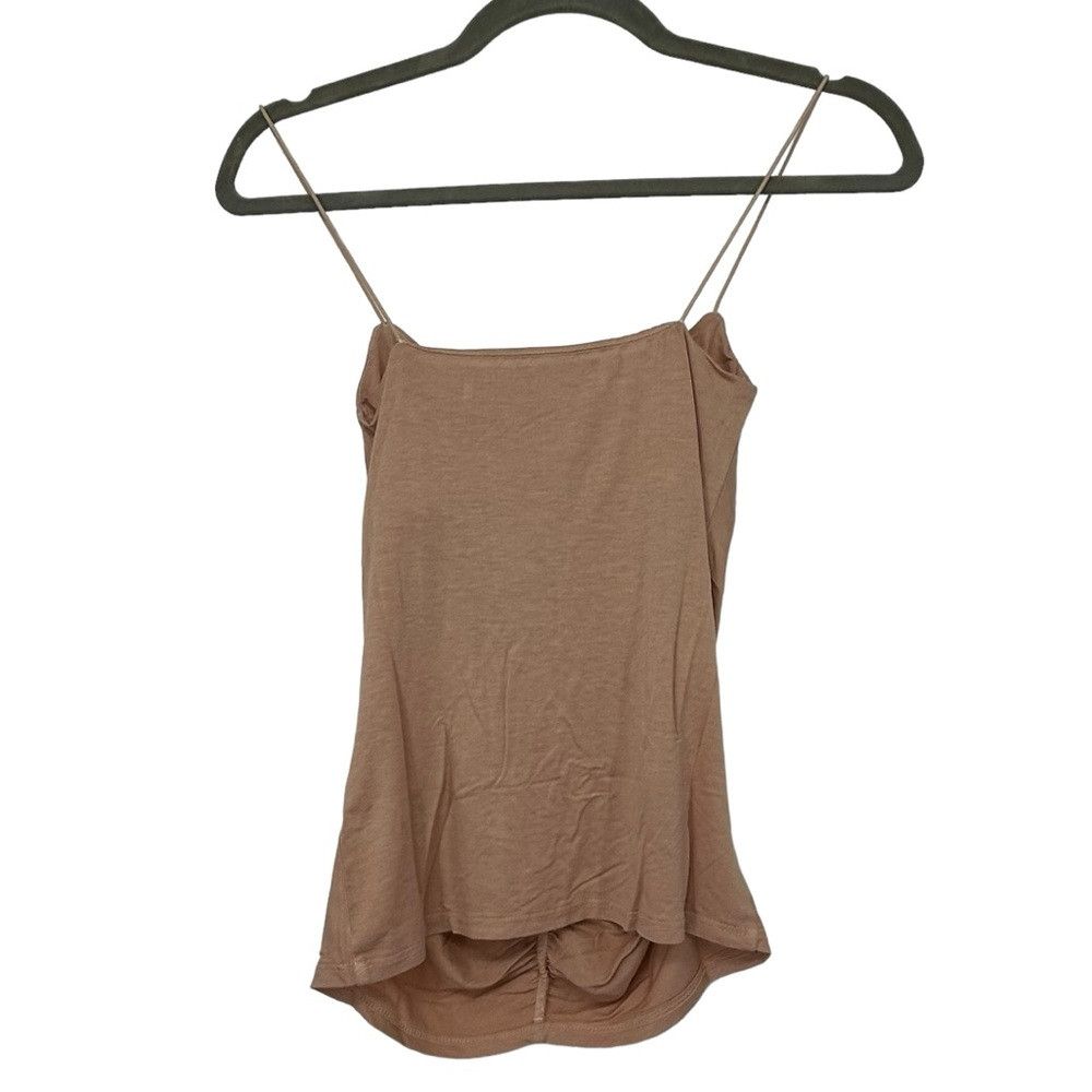 Enza Costa ENZA COSTA RUCHED CAMISOLE VISCOSE LYCRA WOMENS SIZE SMALL Size S / US 4 / IT 40 - 3 Thumbnail