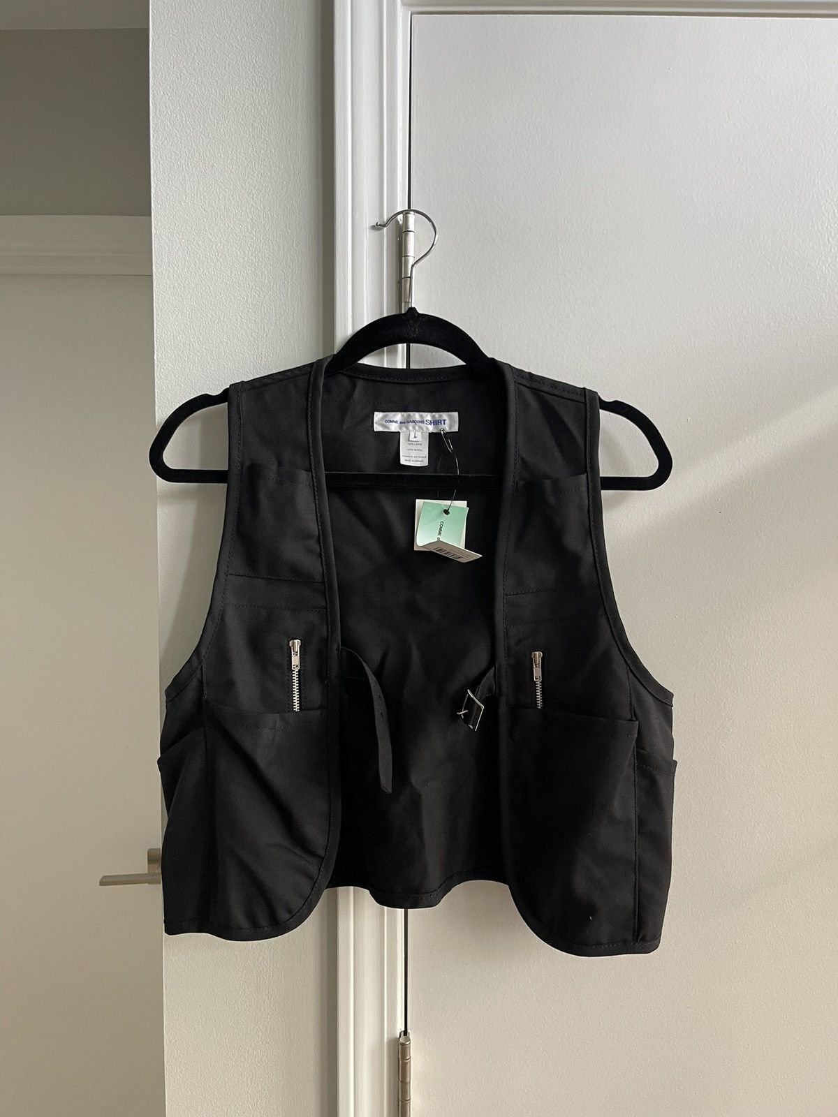 Comme des Garcons Homme Plus Buckle vest Size US L / EU 52-54 / 3 - 1 Thumbnail