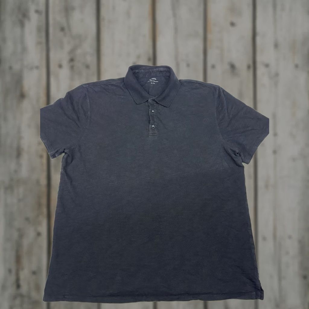 Vince Vince Polo Shirt Black Short Sleeve Knit 100% Cotton Mens XL Polo Casual Golf Size US XL / EU 56 / 4 - 1 Thumbnail