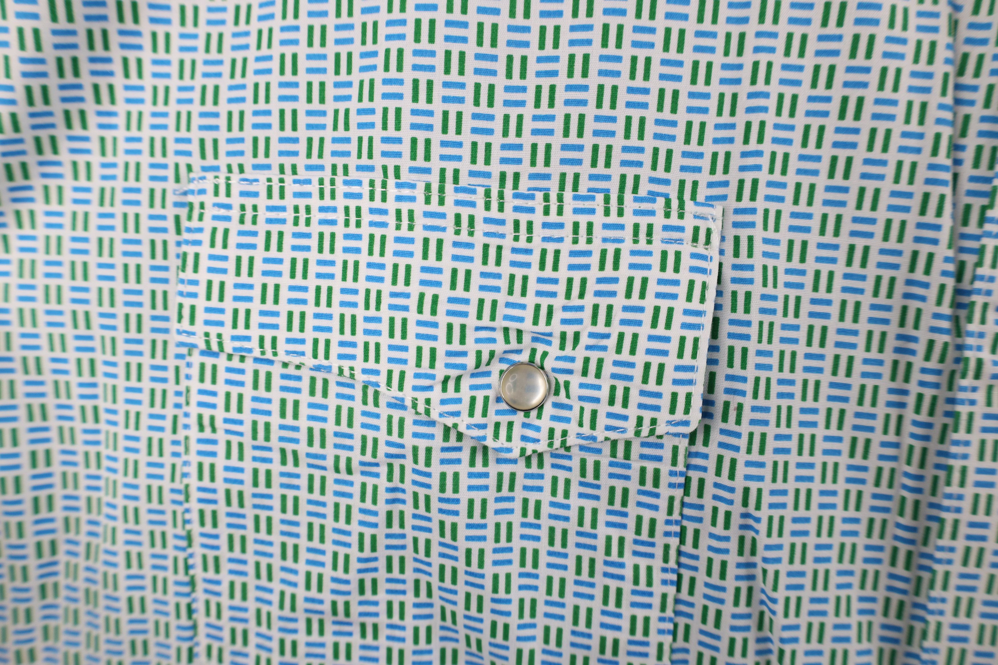 Wrangler Vintage 90s Wrangler Cowboy Rodeo Snap Button Collared Shirt Size US XXL / EU 58 / 5 - 4 Thumbnail