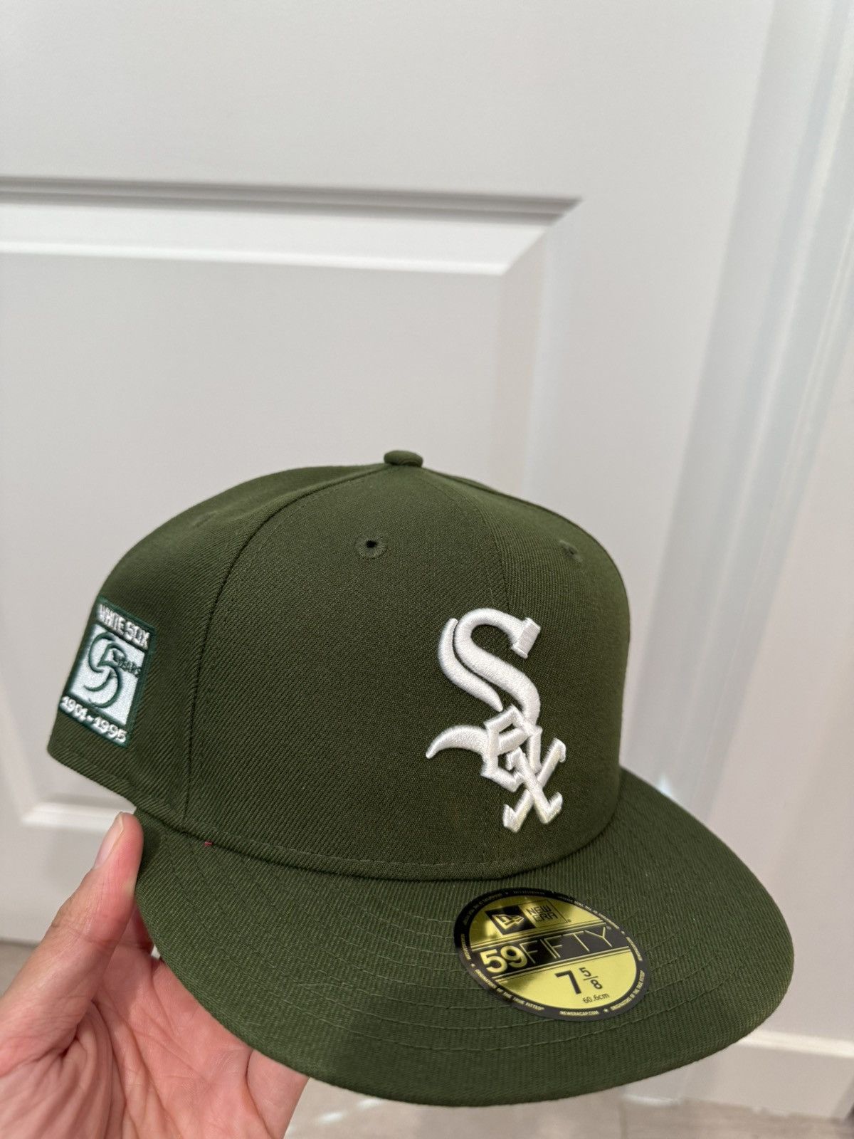 Hat Club Chicago White Sox 95th Anni Patch Hat 5/8 Size ONE SIZE - 1 Thumbnail