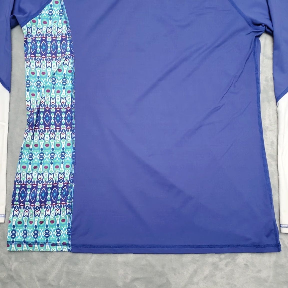 Vintage VINTAGE Title Nine Swim Shirt Women L Blue Surf Rash guard UPF Made in USA Size L / US 10 / IT 46 - 2 Thumbnail