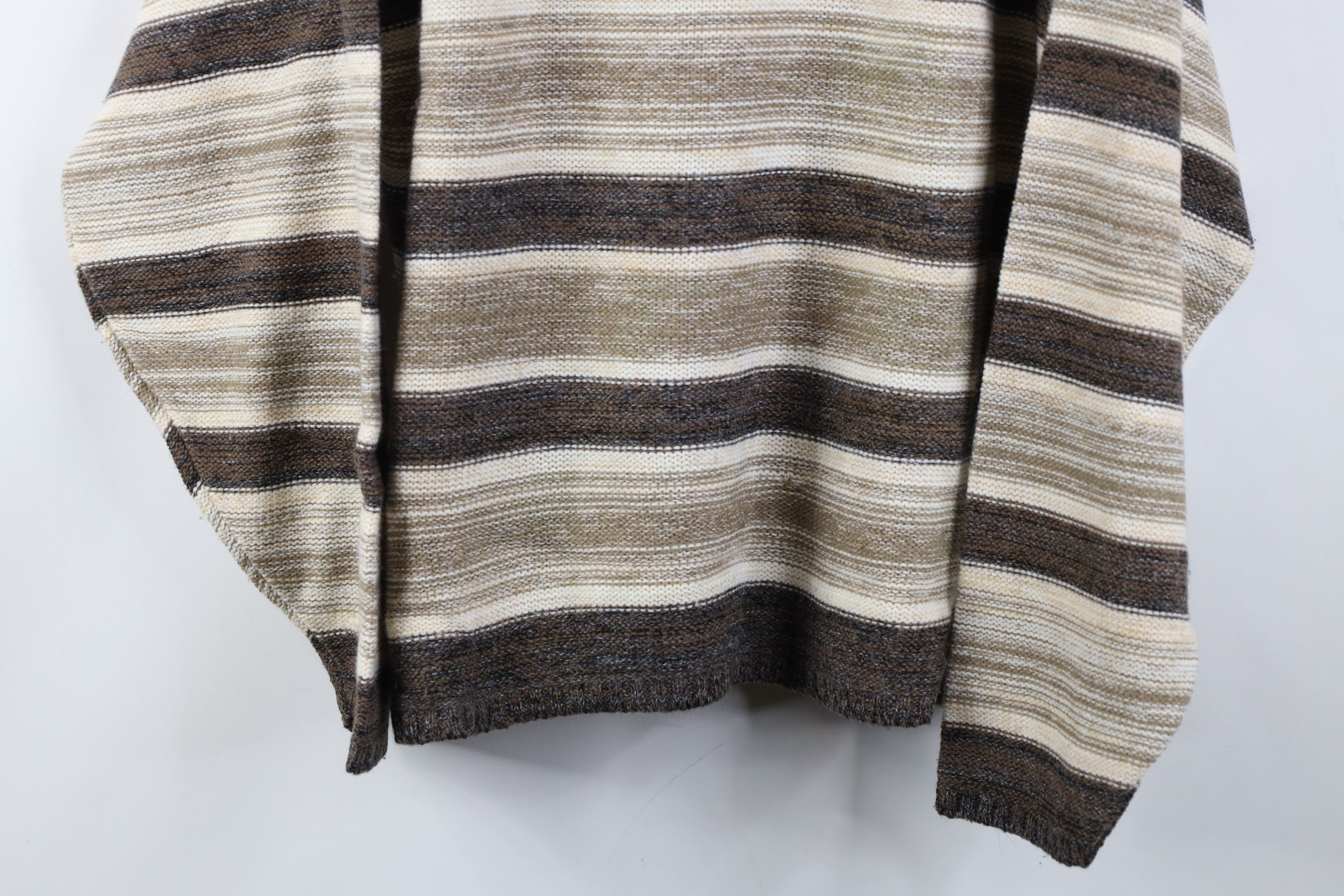 Vintage Vintage 90s Streetwear Marled Knit Sweater Earth Tone USA Size XL / US 12-14 / IT 48-50 - 3 Thumbnail
