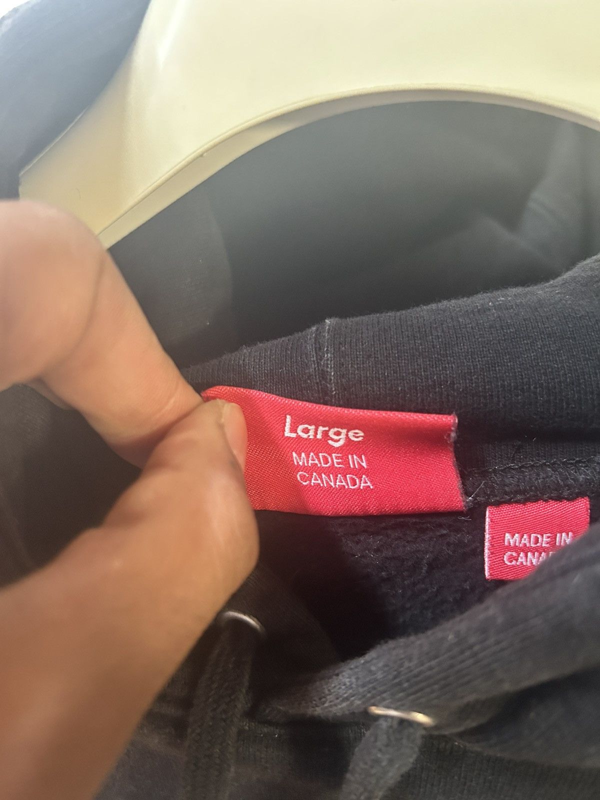 Supreme Supreme FW21 USA Hoodie Size US L / EU 52-54 / 3 - 3 Thumbnail