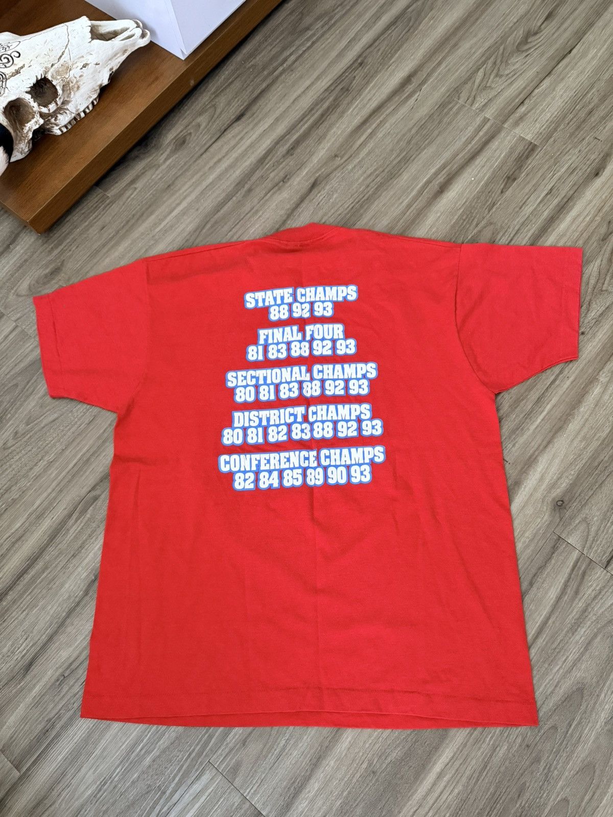 Fruit Of The Loom Vintage Parkway West Softball Champion shirt Size US XL / EU 56 / 4 - 4 Thumbnail
