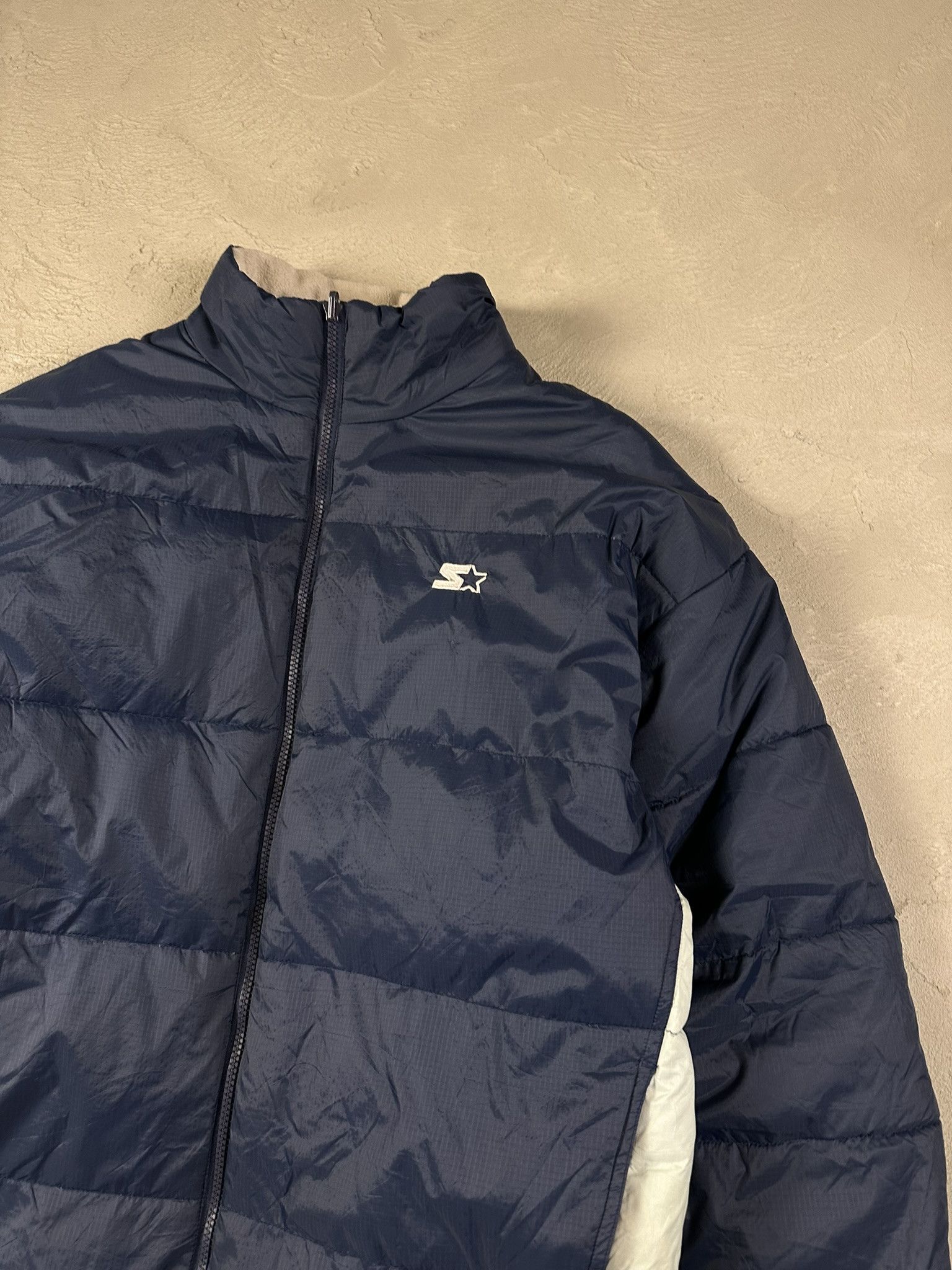 Starter 2000s Vintage Starter Down Puffer Boxy Y2k Jacket 00s Size US XL / EU 56 / 4 - 7 Thumbnail