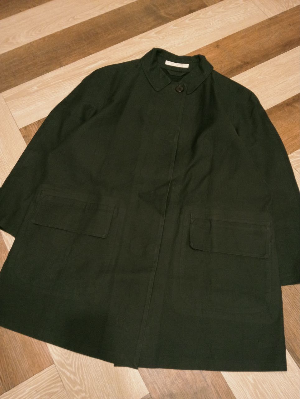 A.P.C. A.P.C COTTON RUBBER PROOFED LONG JACKET Size US M / EU 48-50 / 2 - 3 Thumbnail