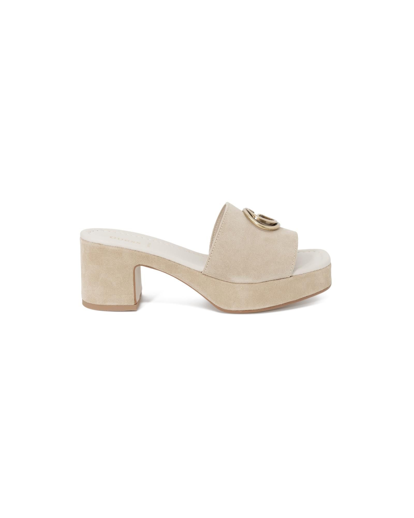 Guess Block Heel Sandals with Platform Grailed