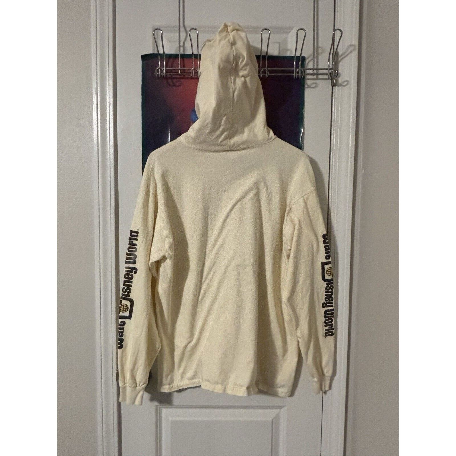 Other Vintage 70s 80s disney world tan beige spellout hoodie Sz XL Size US XL / EU 56 / 4 - 2 Thumbnail