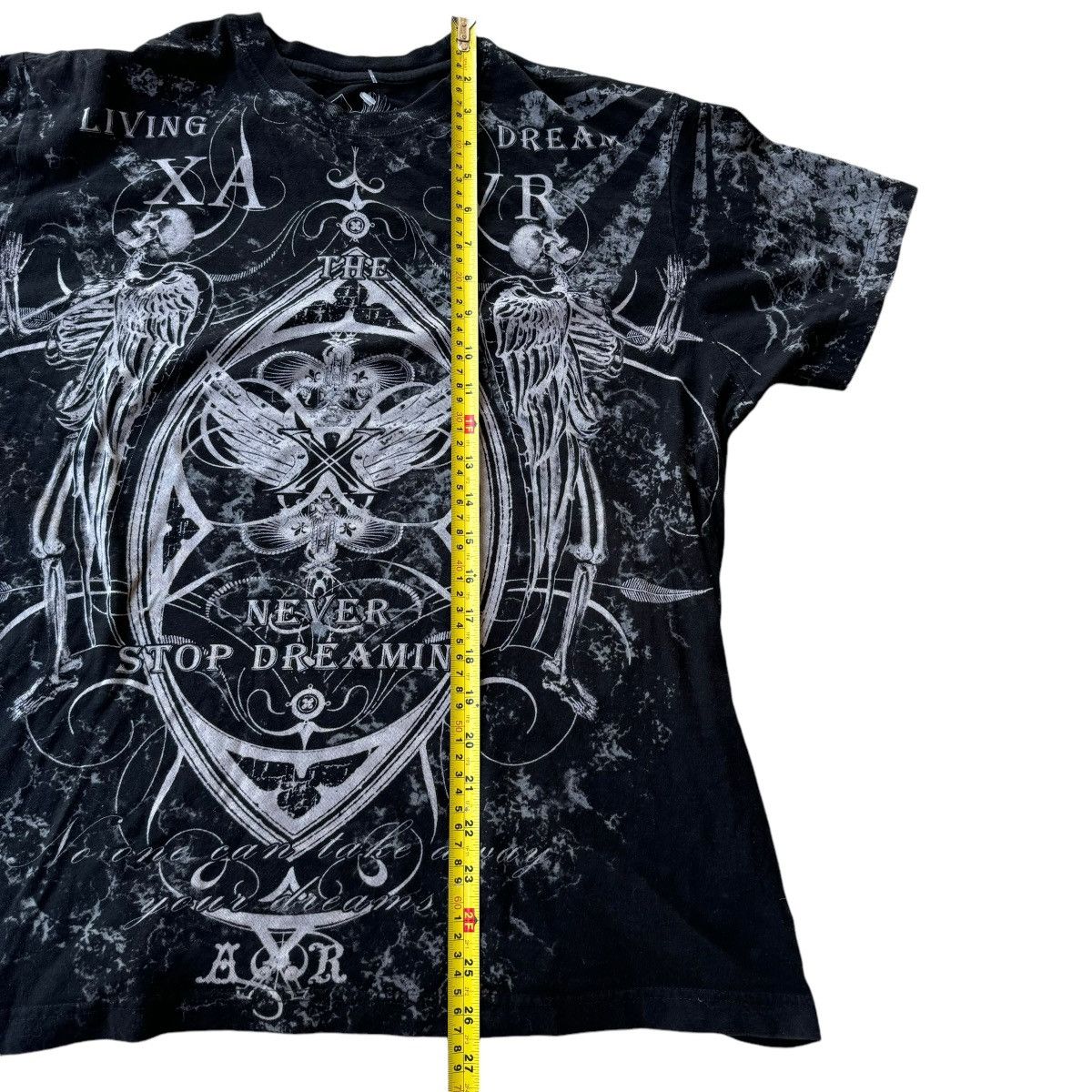 Affliction × Southpole Xzavier AOP Affliction Graphic Tee Shirt punk grunge Y2K 00s Size US L / EU 52-54 / 3 - 8 Thumbnail