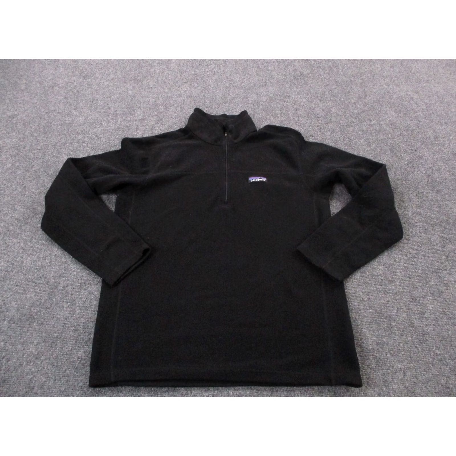 Patagonia Patagonia Jacket Men S Black Micro D Fleece Pullover Zip 1/4 Lightweight Windproof 26175 Size US S / EU 44-46 / 1 - 2 Thumbnail