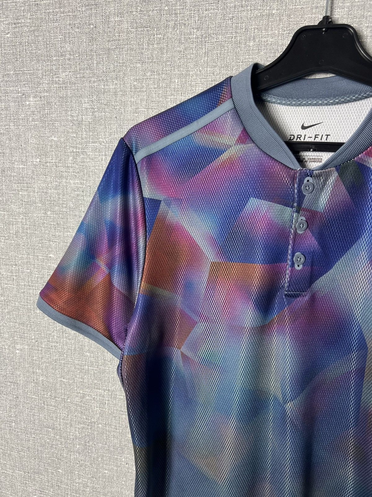 Nike Nike Court Advantage Tennis Polo Kyrgios Del Potro Open Tee Size US S / EU 44-46 / 1 - 3 Thumbnail