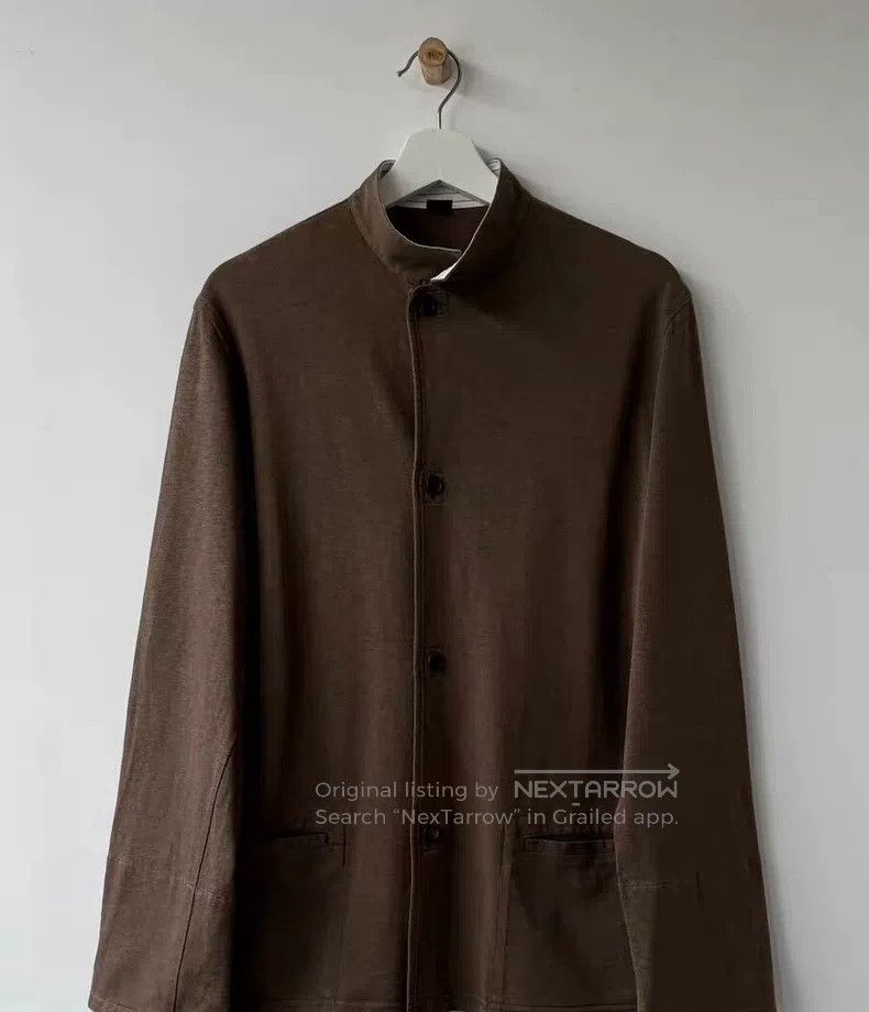Yohji Yamamoto Yohji Yamamoto 14AW Silence Japanese Collar Shirt Cardigan Size US L / EU 52-54 / 3 - 3 Thumbnail