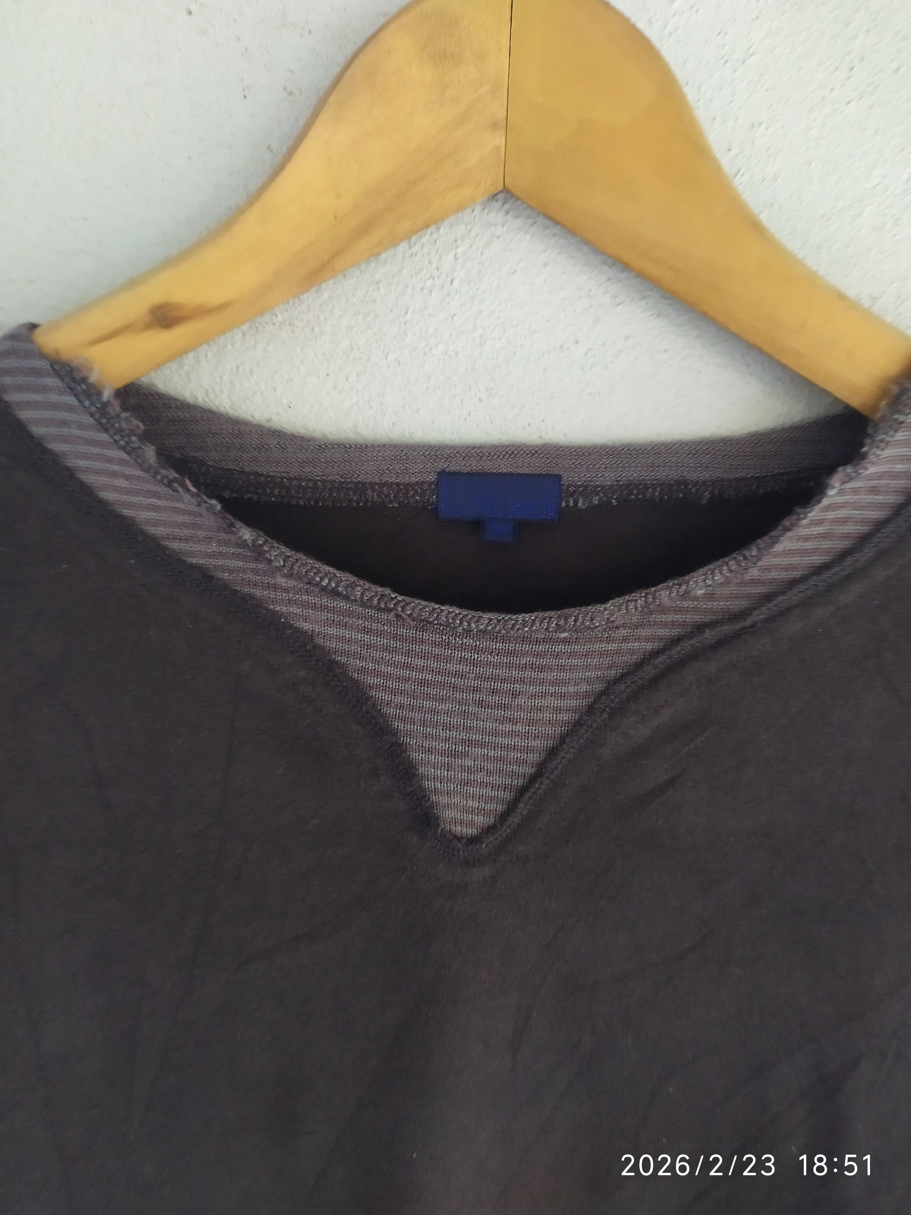 If Six Was Nine Japanese Beams double layer Long slevee Size US M / EU 48-50 / 2 - 9 Thumbnail