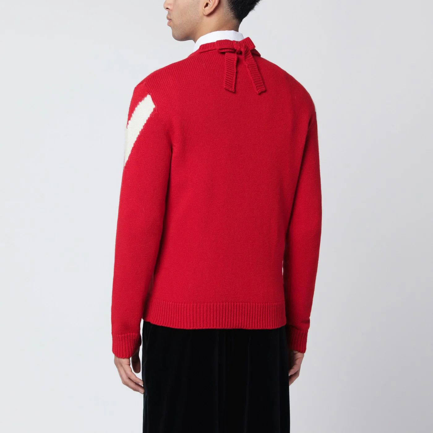 Valentino o1d2blof0326 Vlogo Sweater in Red Size US L / EU 52-54 / 3 - 3 Thumbnail