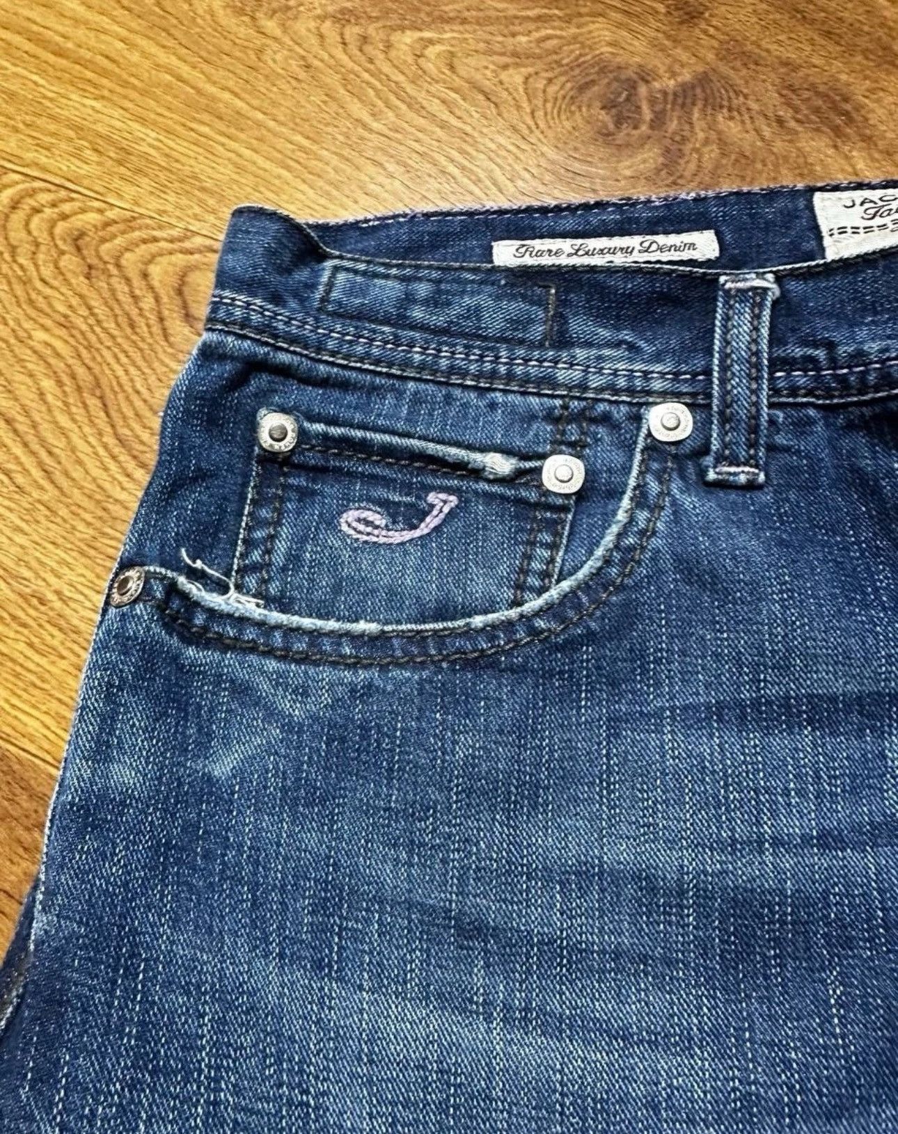 Jacob Cohen Jacob Cohen Designer Jeans Tailored Handmade Made in Italy Size US 37 - 5 Thumbnail