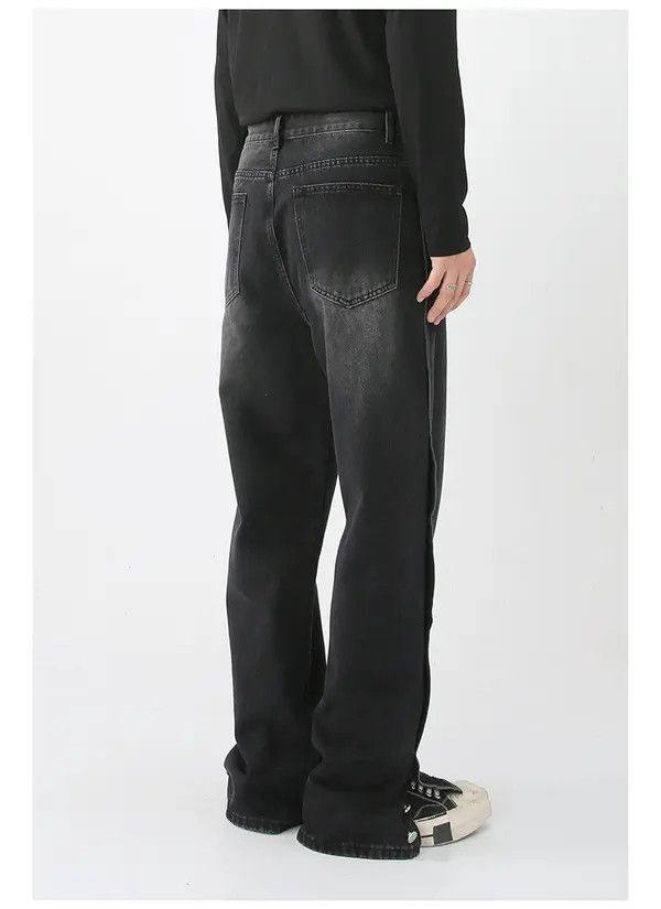 VIBE American loose wide-leg casual button straight jeans Size US 32 / EU 48 - 4 Thumbnail