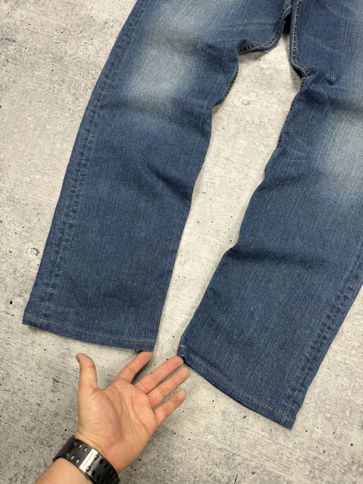 Diesel Vintage Diesel 90’s Y2K Style Blue Stonewashed Jeans Pants Size US 36 / EU 52 - 5 Thumbnail